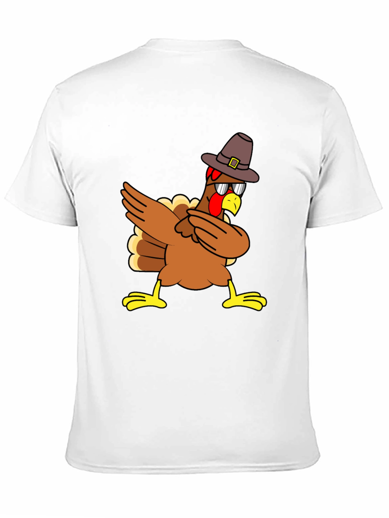 Dabbing Turkey Pilgrim T-Shirt