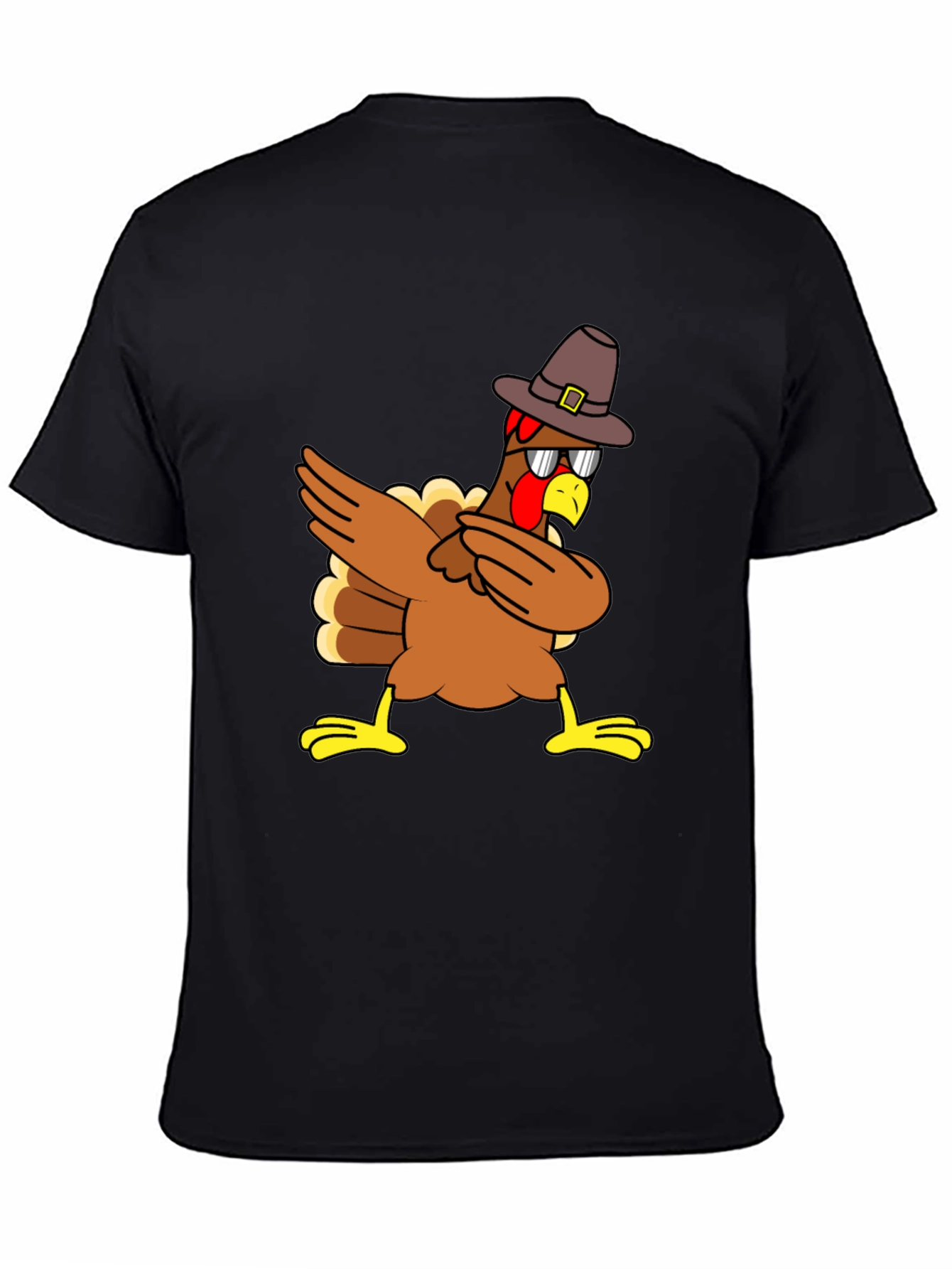 Dabbing Turkey Pilgrim T-Shirt