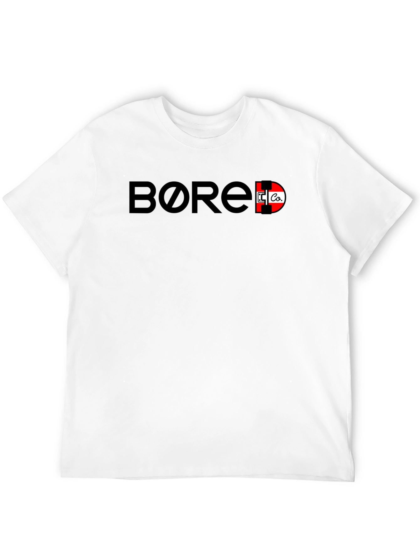Bored Co. Graphic Print Black T-Shirt
