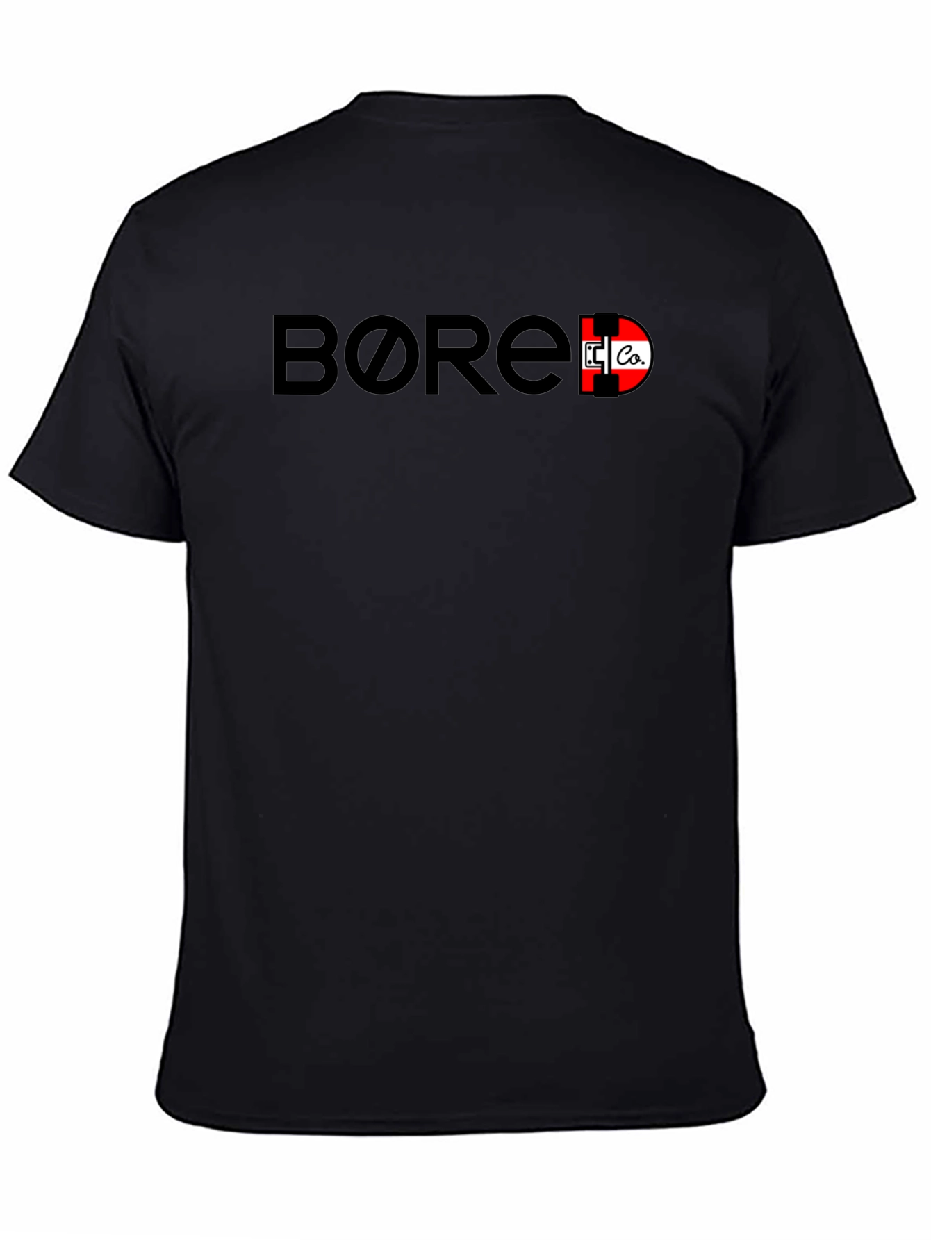 Bored Co. Graphic Print Black T-Shirt