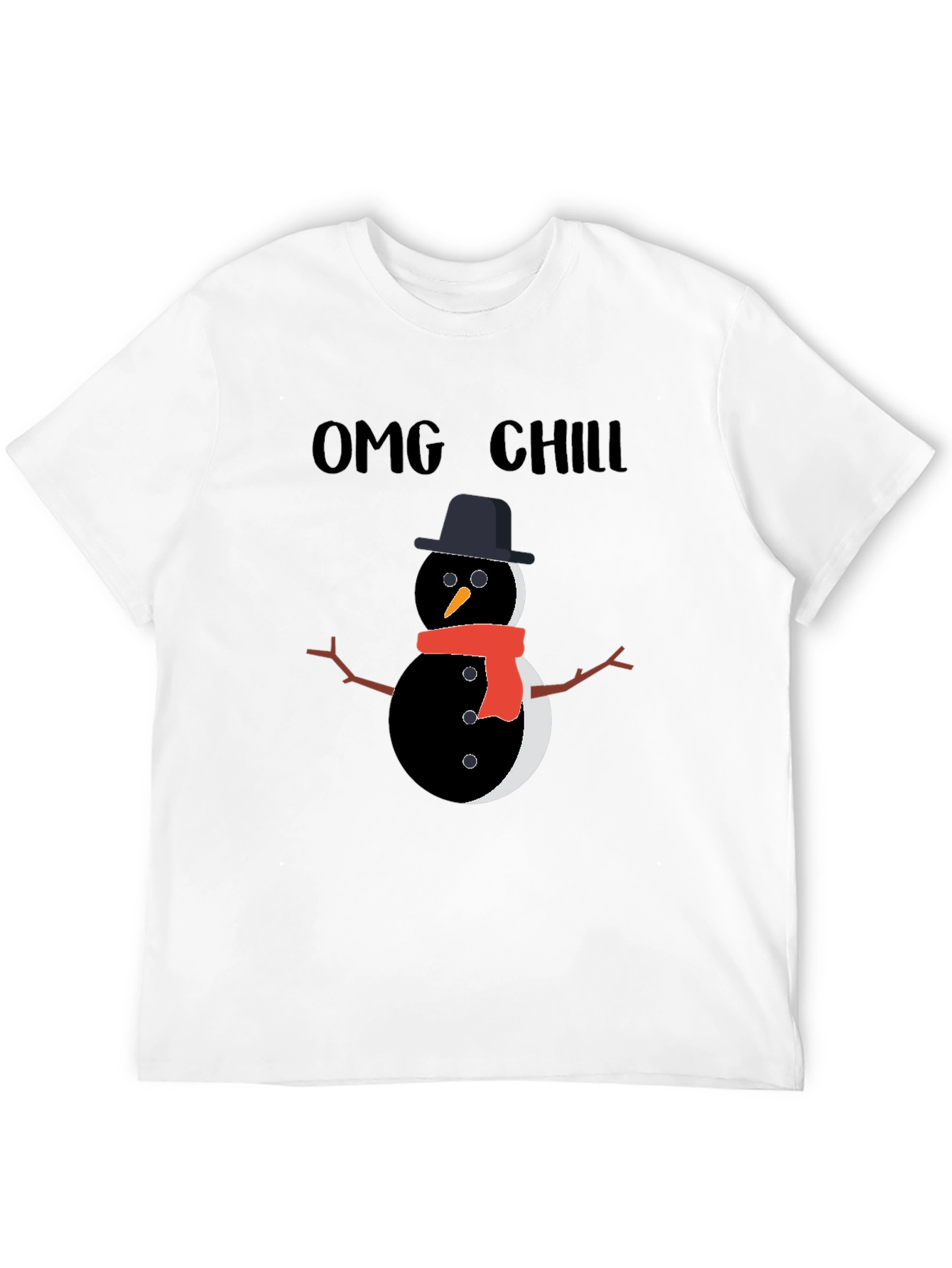 OMG Chill Snowman Graphic Tee