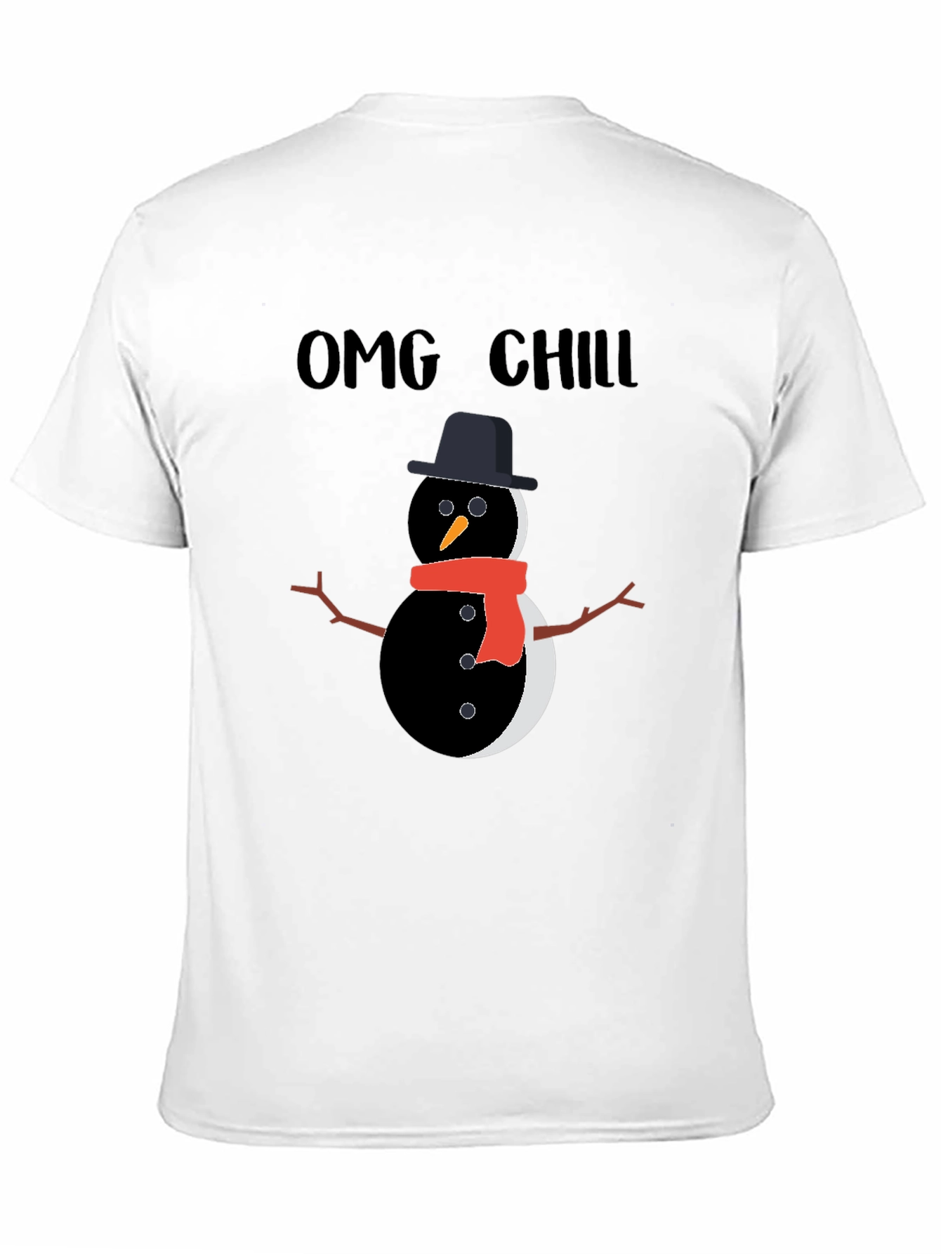 OMG Chill Snowman Graphic Tee