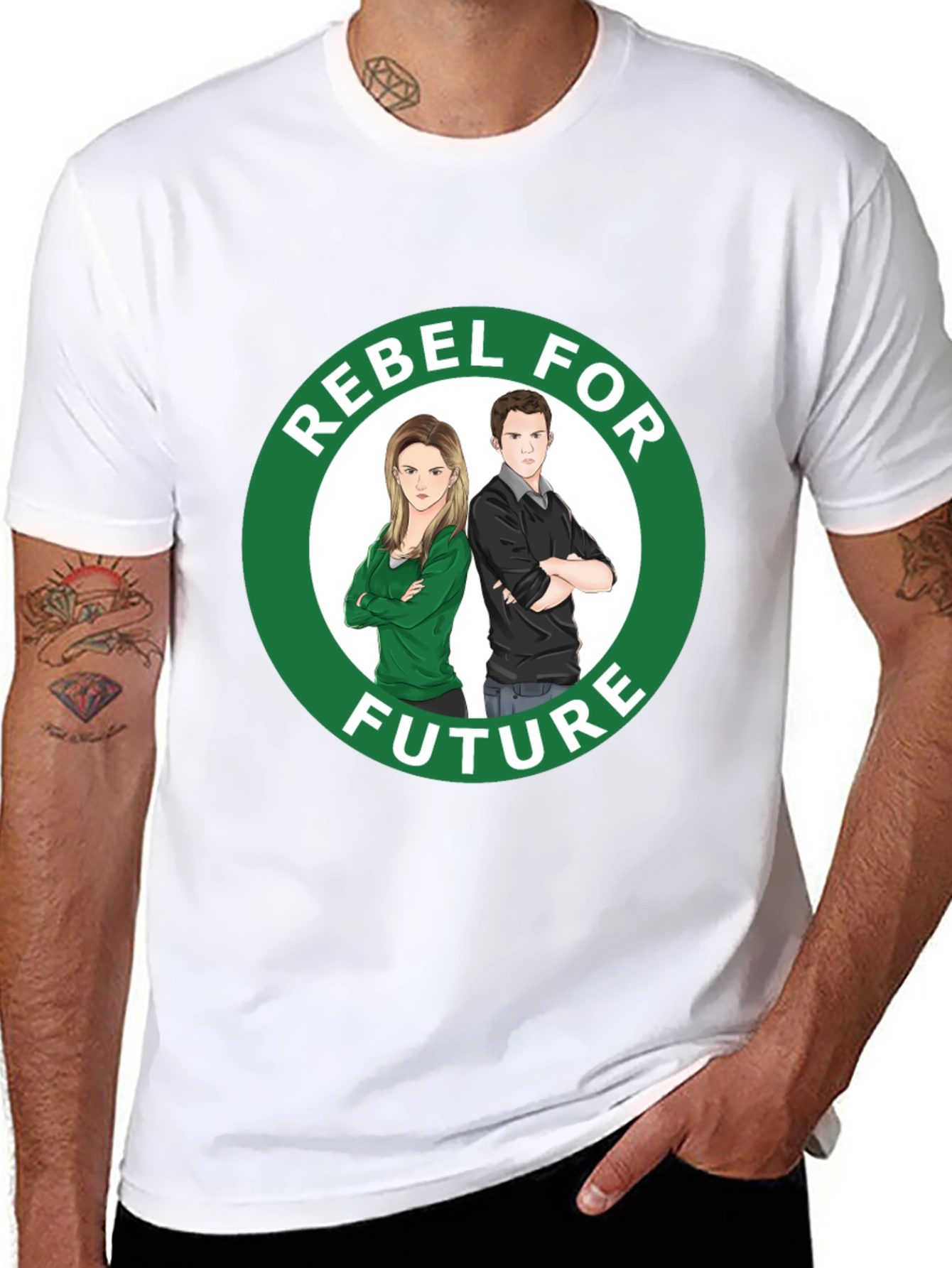 Rebel For Future T-Shirt Activism Graphic Tee