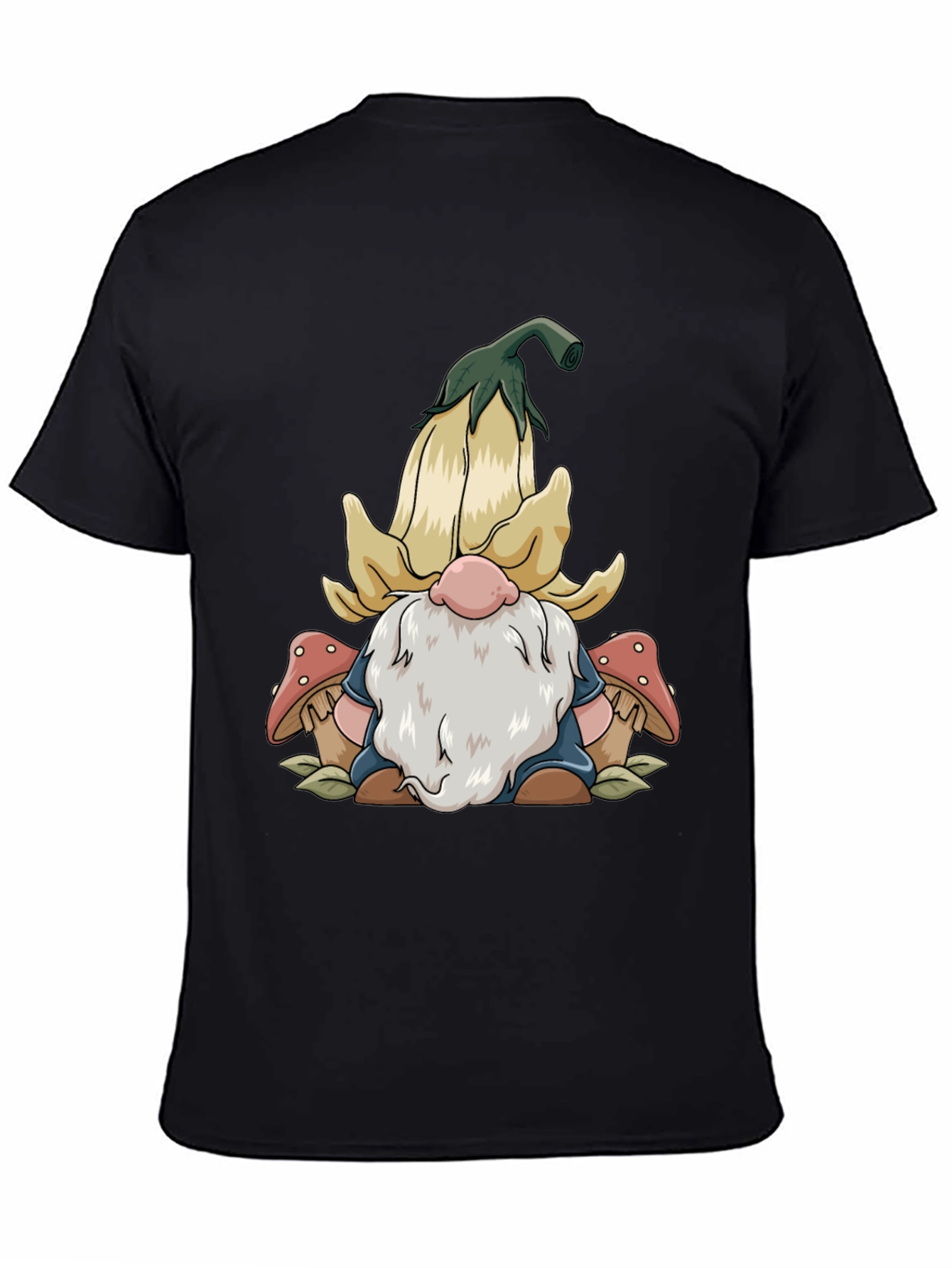 Gnome and Mushroom Graphic Tee