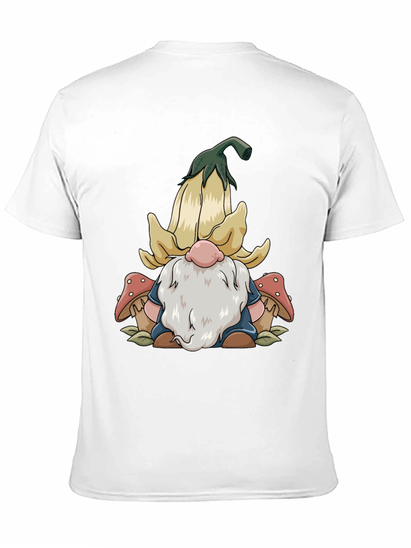 Gnome and Mushroom Graphic Tee