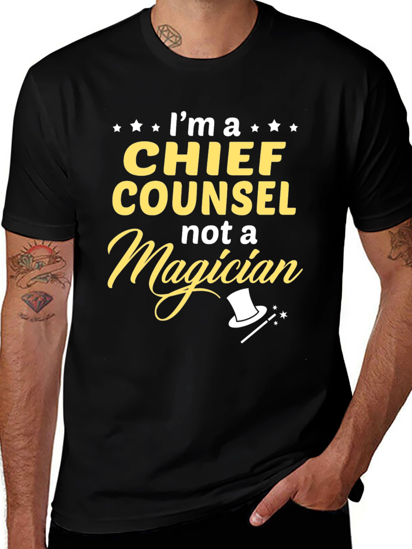 Chief Counsel Not a Magician T-Shirt