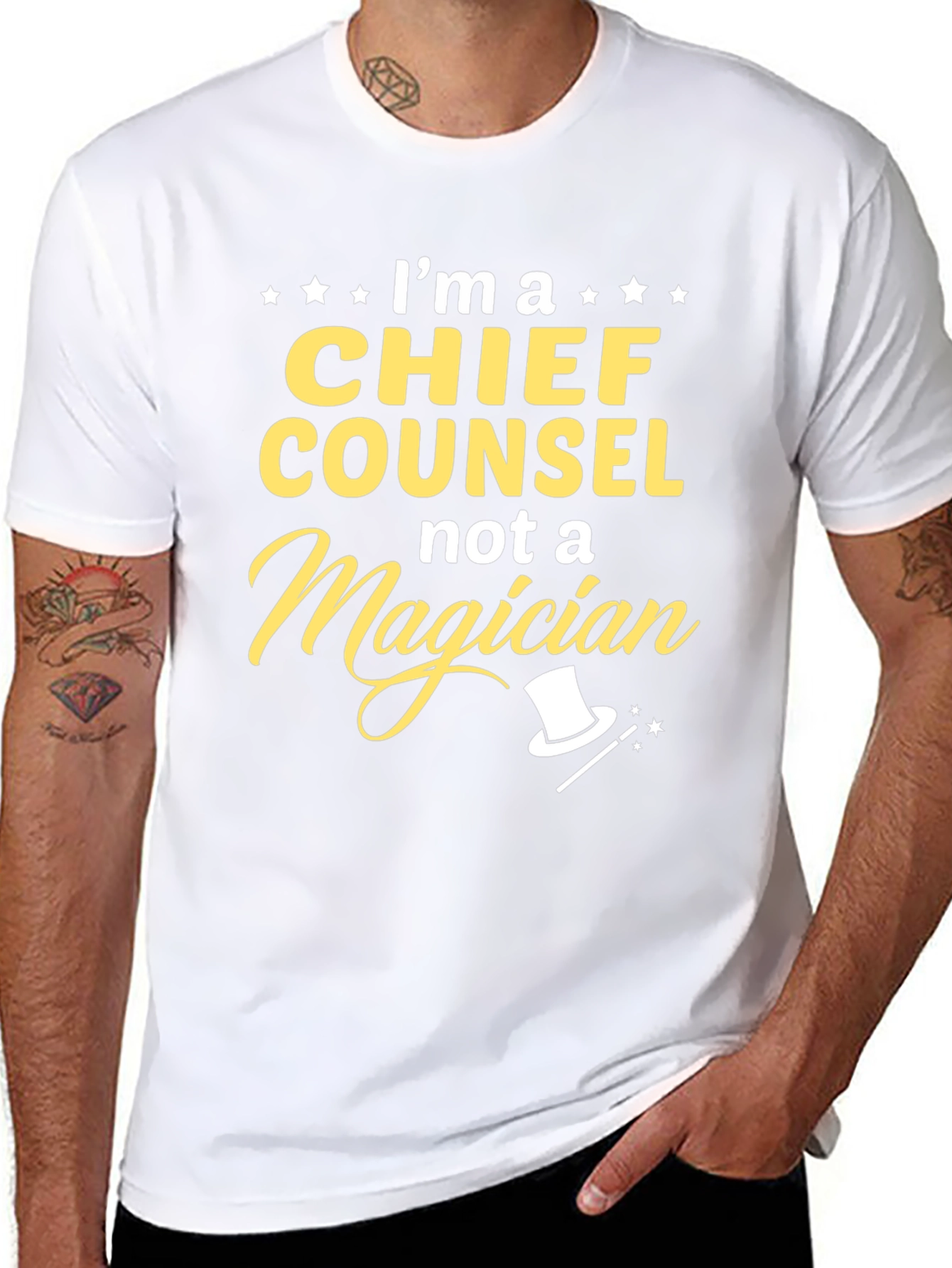 Chief Counsel Not a Magician T-Shirt