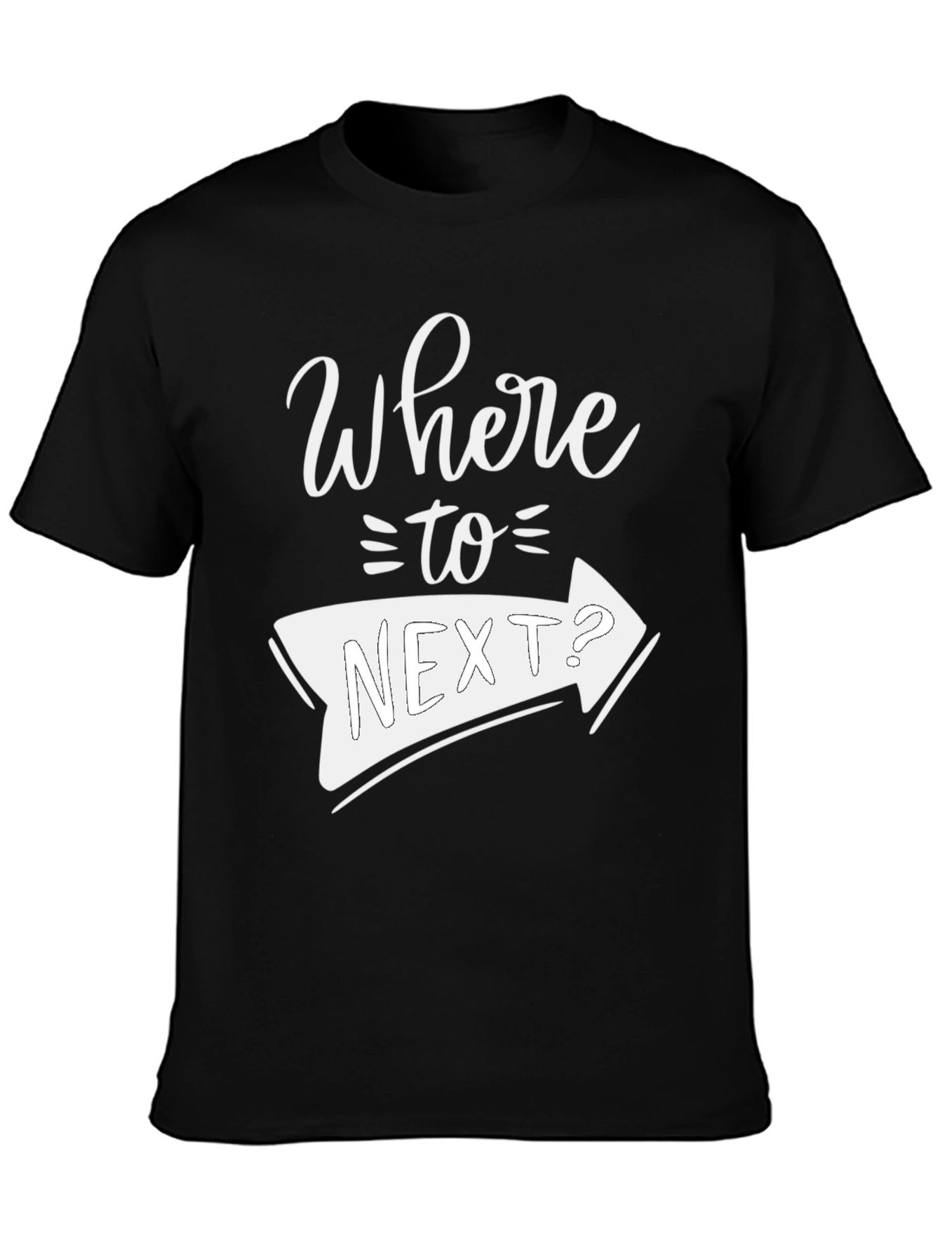 Where To Next? Travel T-Shirt
