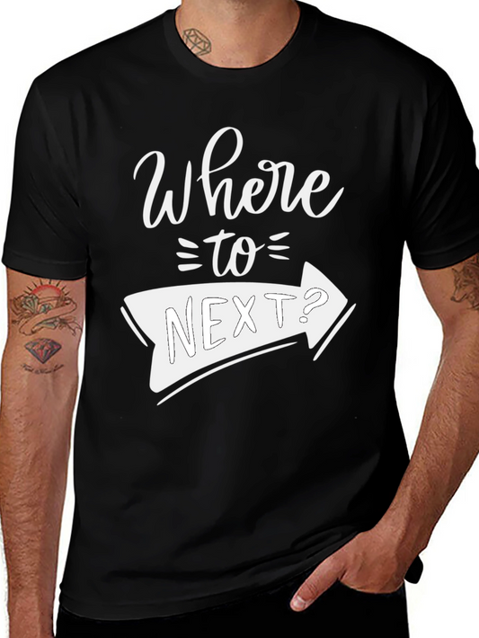Where To Next? Travel T-Shirt