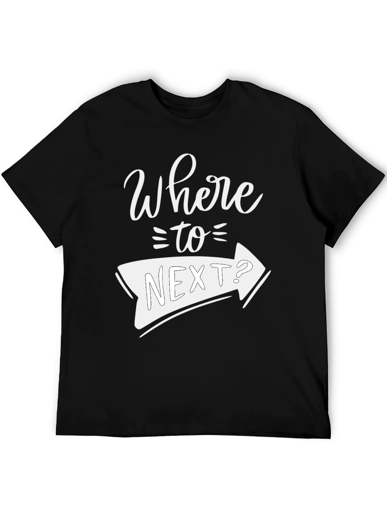 Where To Next? Travel T-Shirt