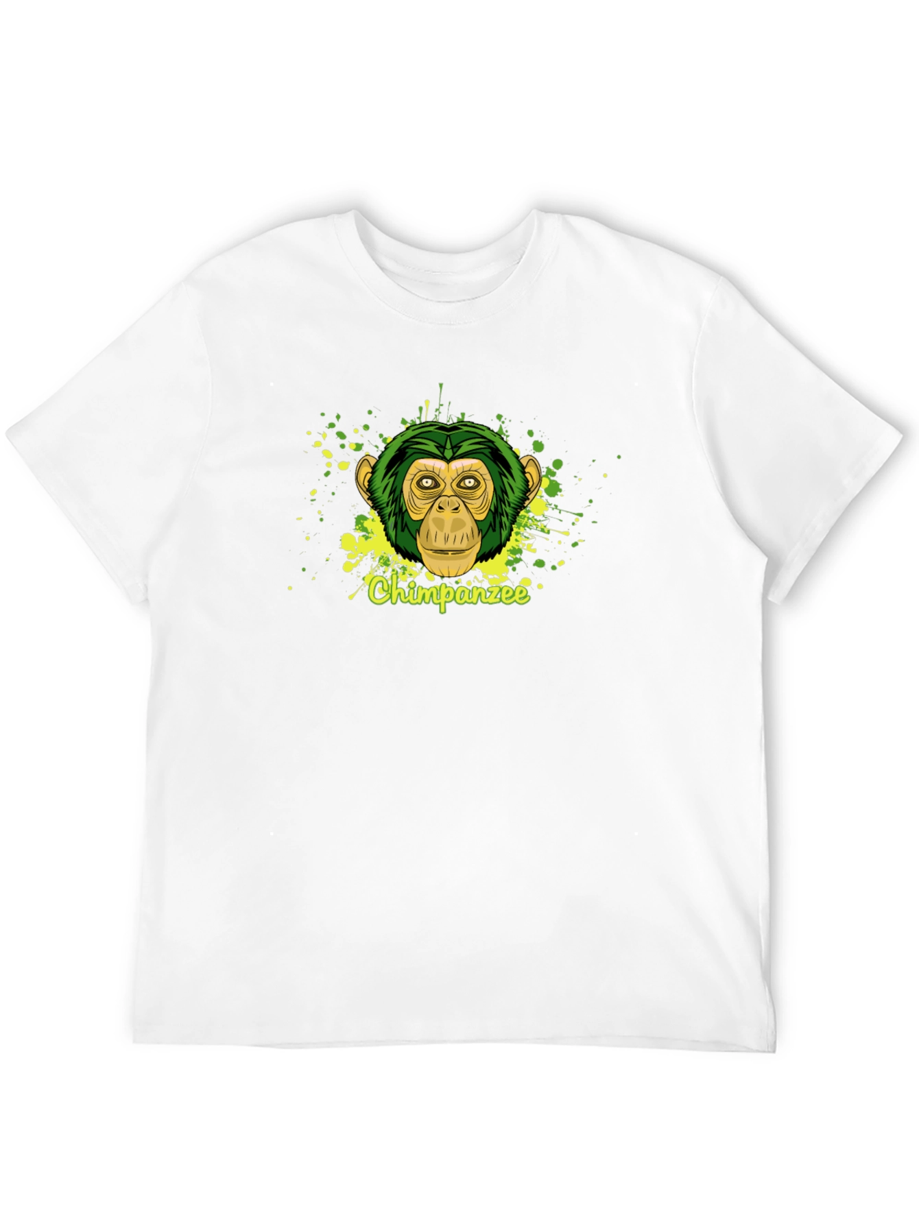 Chimpanzee Graphic Tee - Mens Black T-Shirt