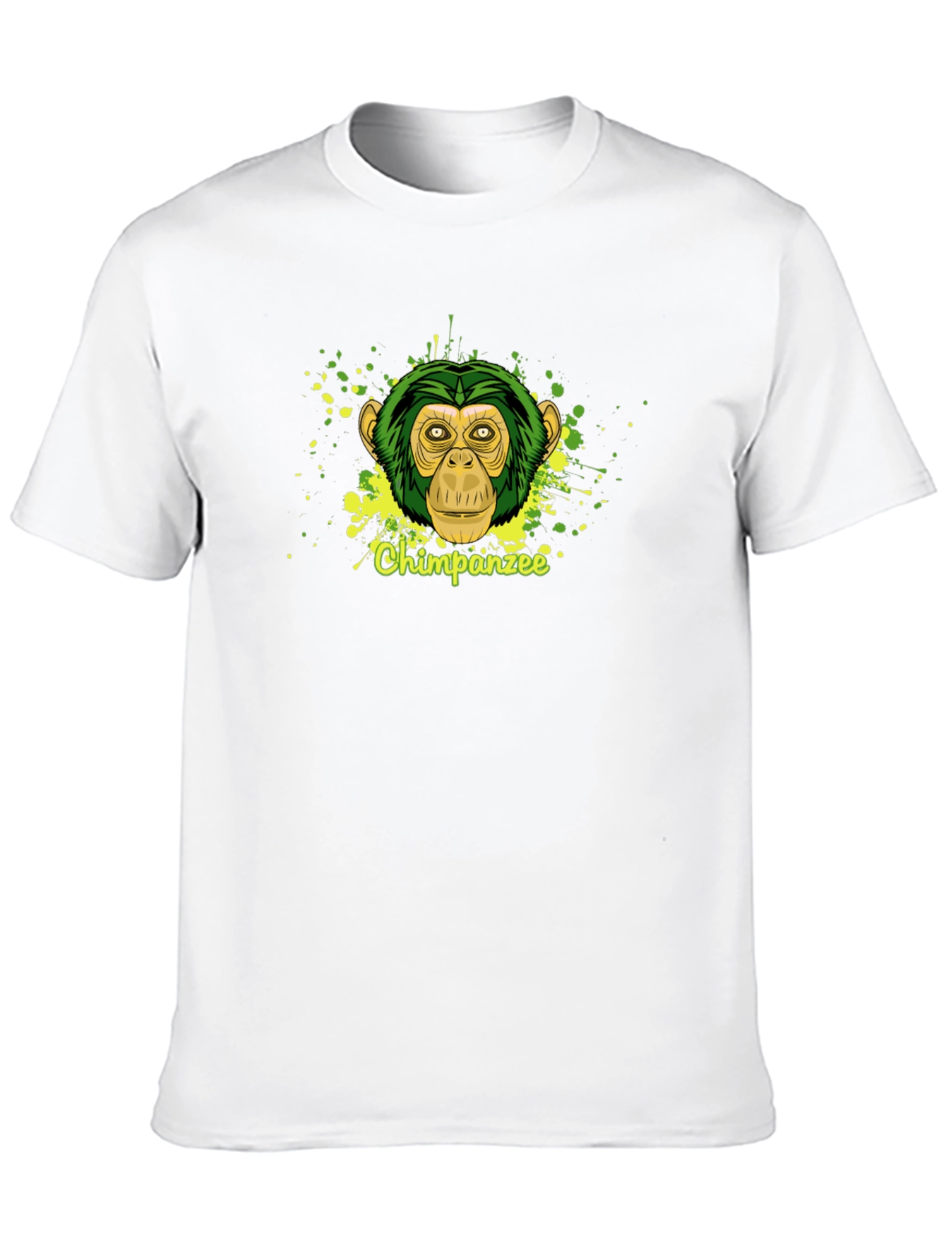 Chimpanzee Graphic Tee - Mens Black T-Shirt