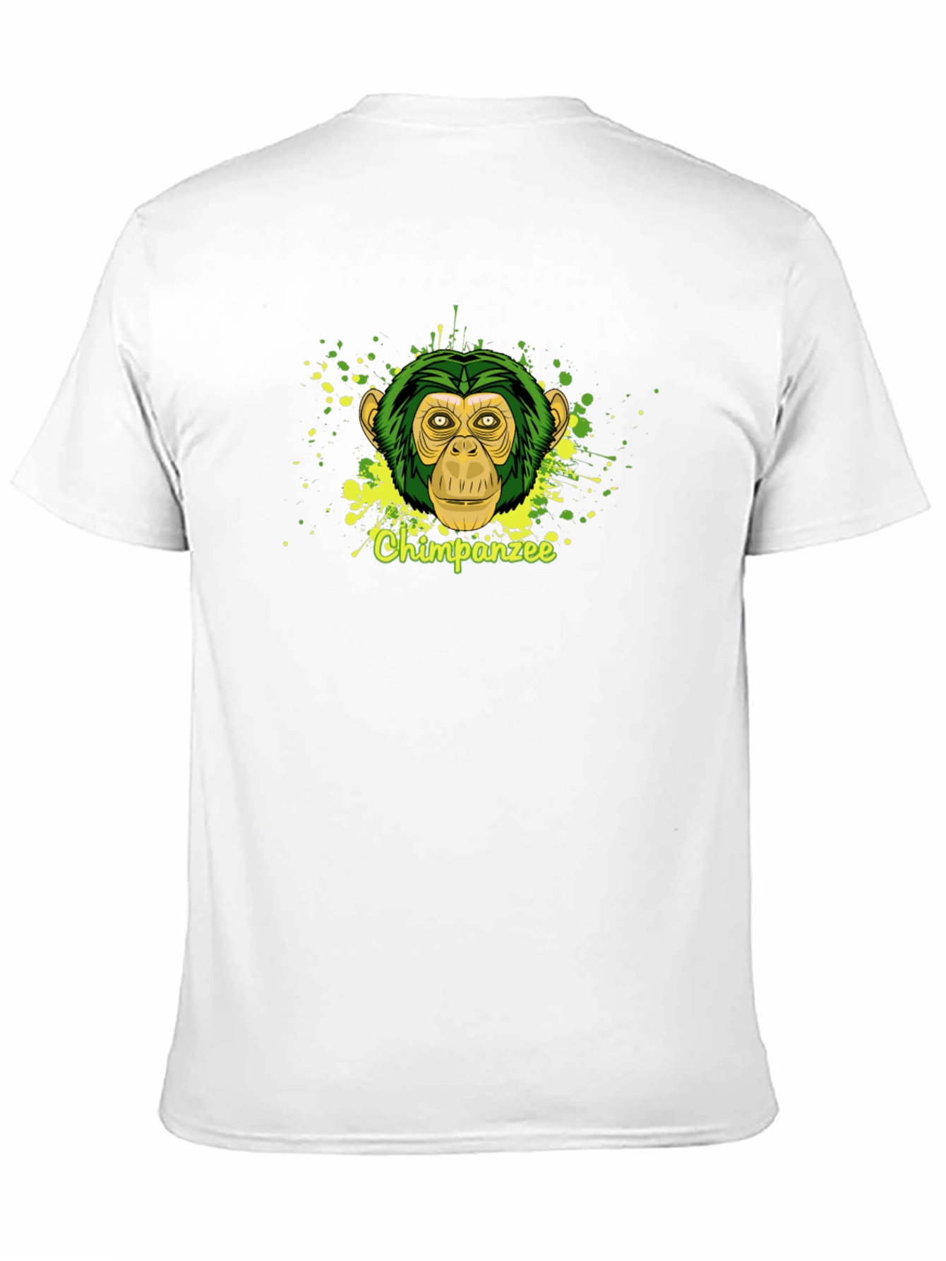 Chimpanzee Graphic Tee - Mens Black T-Shirt