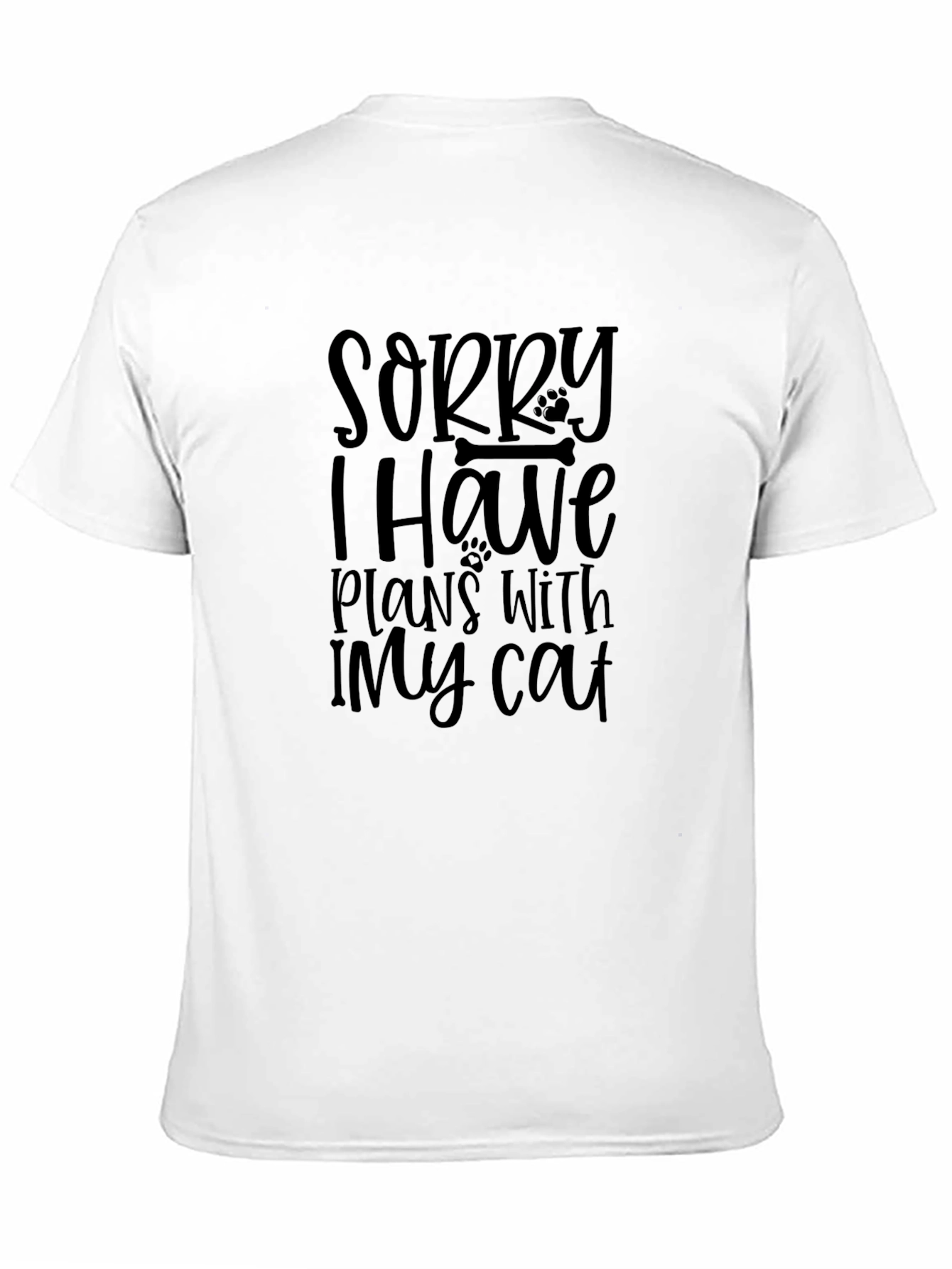 Sorry I Have Plans With My Cat T-Shirt