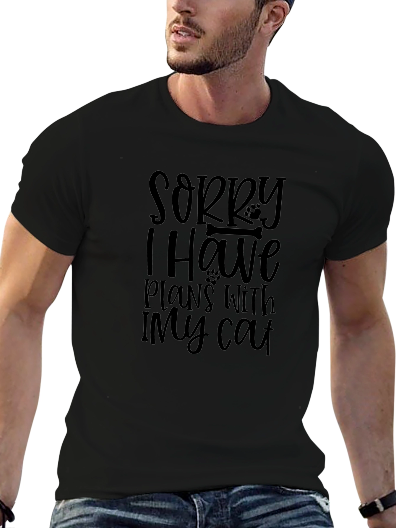 Sorry I Have Plans With My Cat T-Shirt