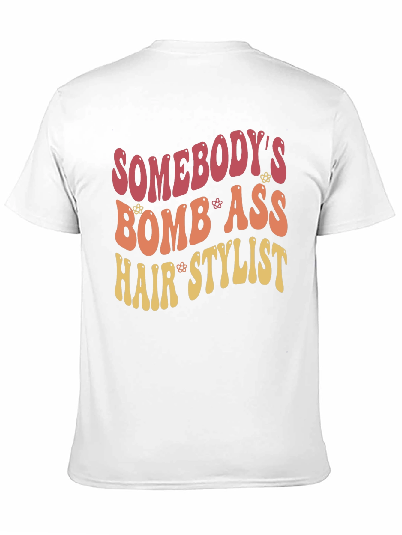 Bomb Ass Hair Stylist T-Shirt Retro Style