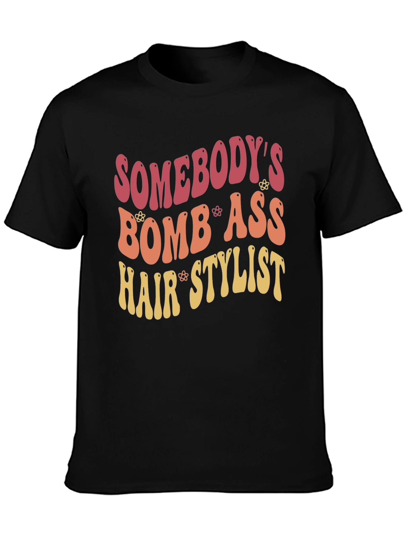 Bomb Ass Hair Stylist T-Shirt Retro Style