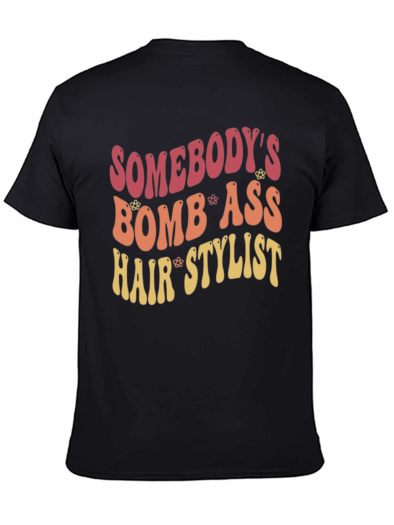Bomb Ass Hair Stylist T-Shirt Retro Style