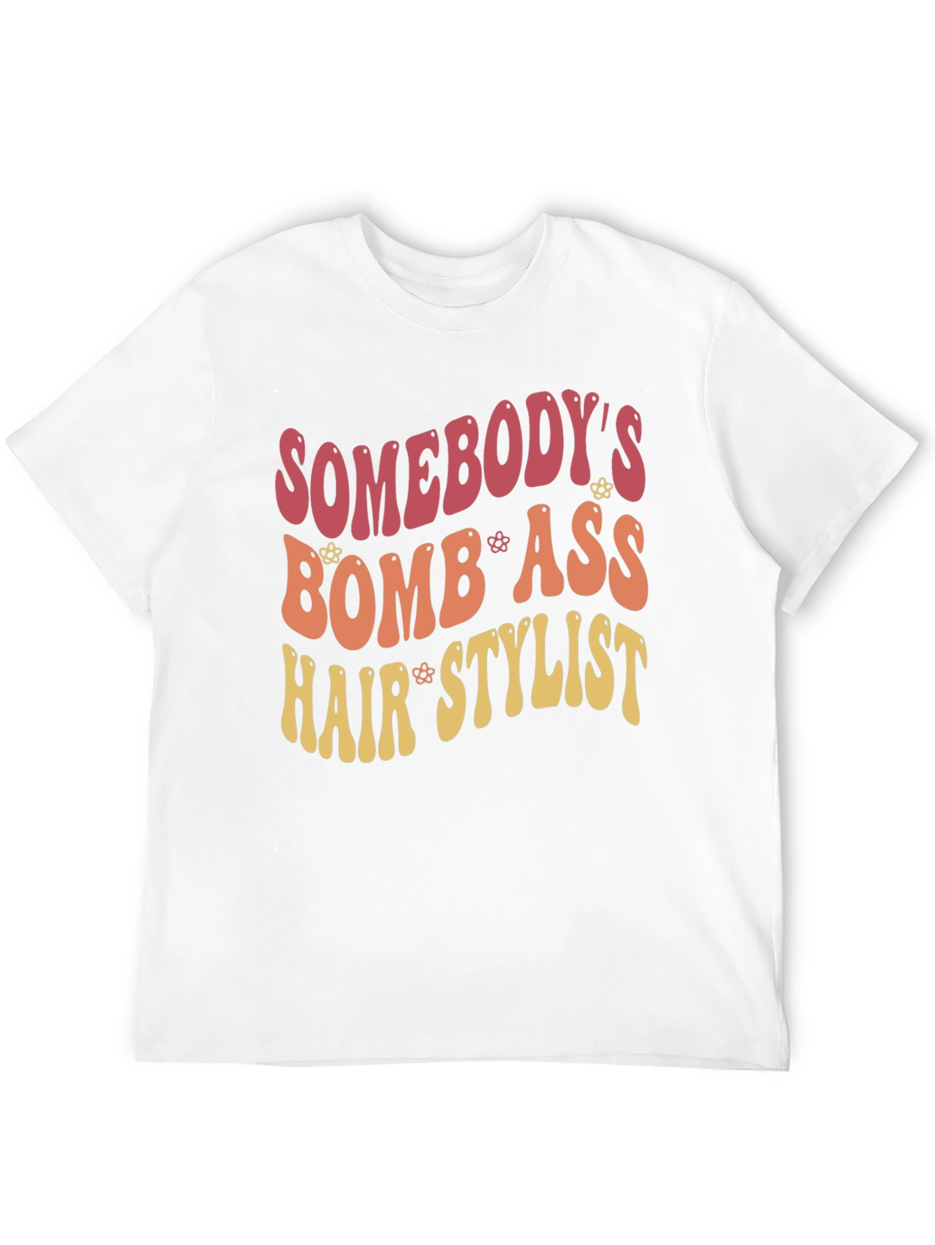 Bomb Ass Hair Stylist T-Shirt Retro Style