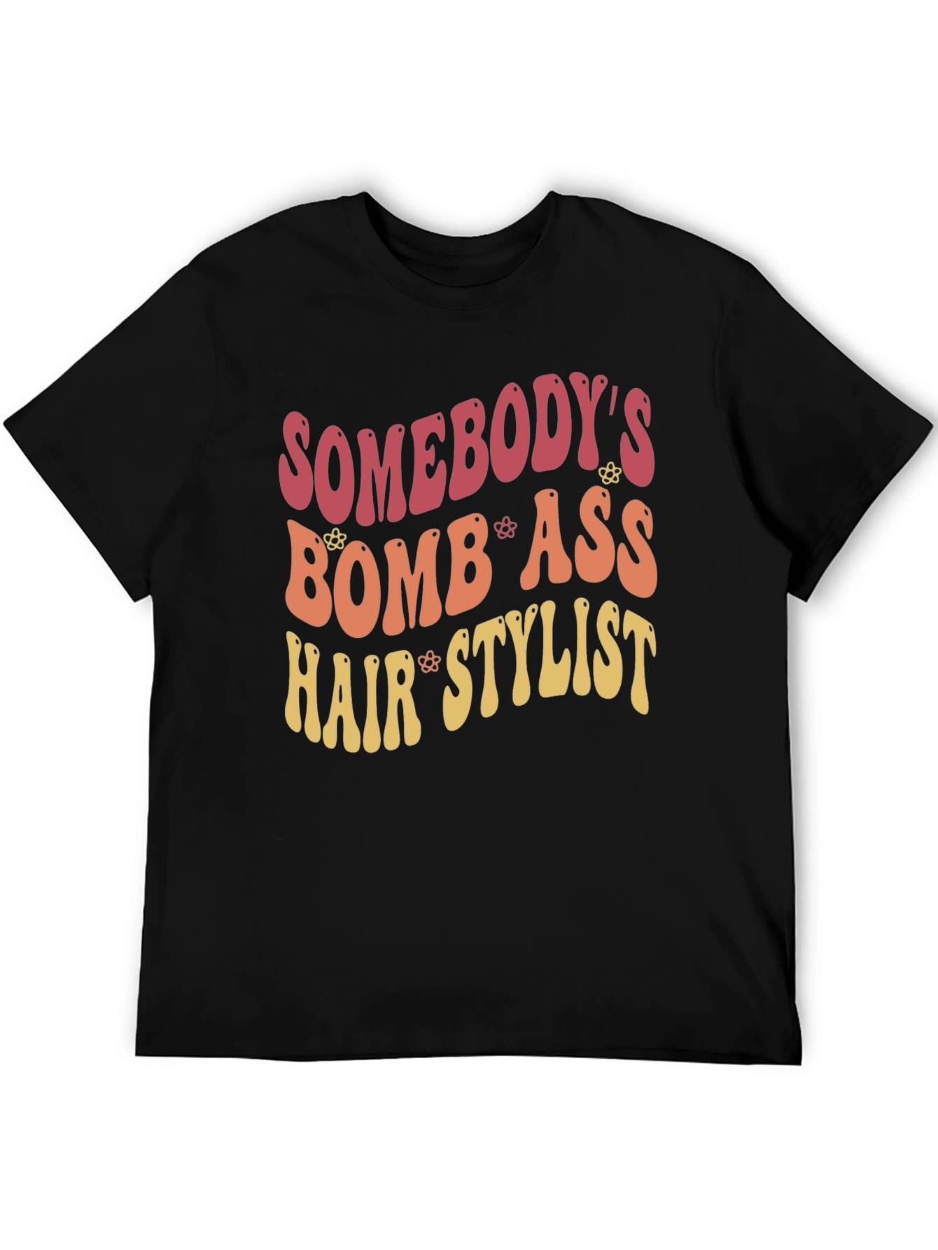 Bomb Ass Hair Stylist T-Shirt Retro Style