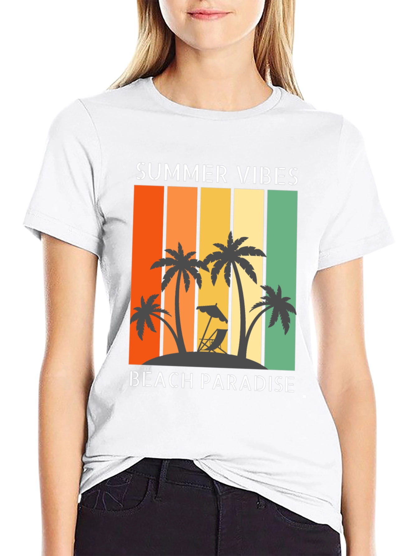 Summer Vibes Beach Paradise T-Shirt
