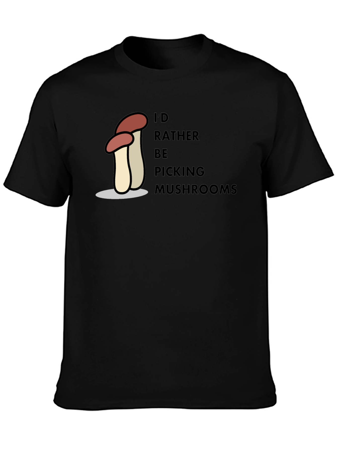 Mushroom Picking T-Shirt - Nature Lover Tee