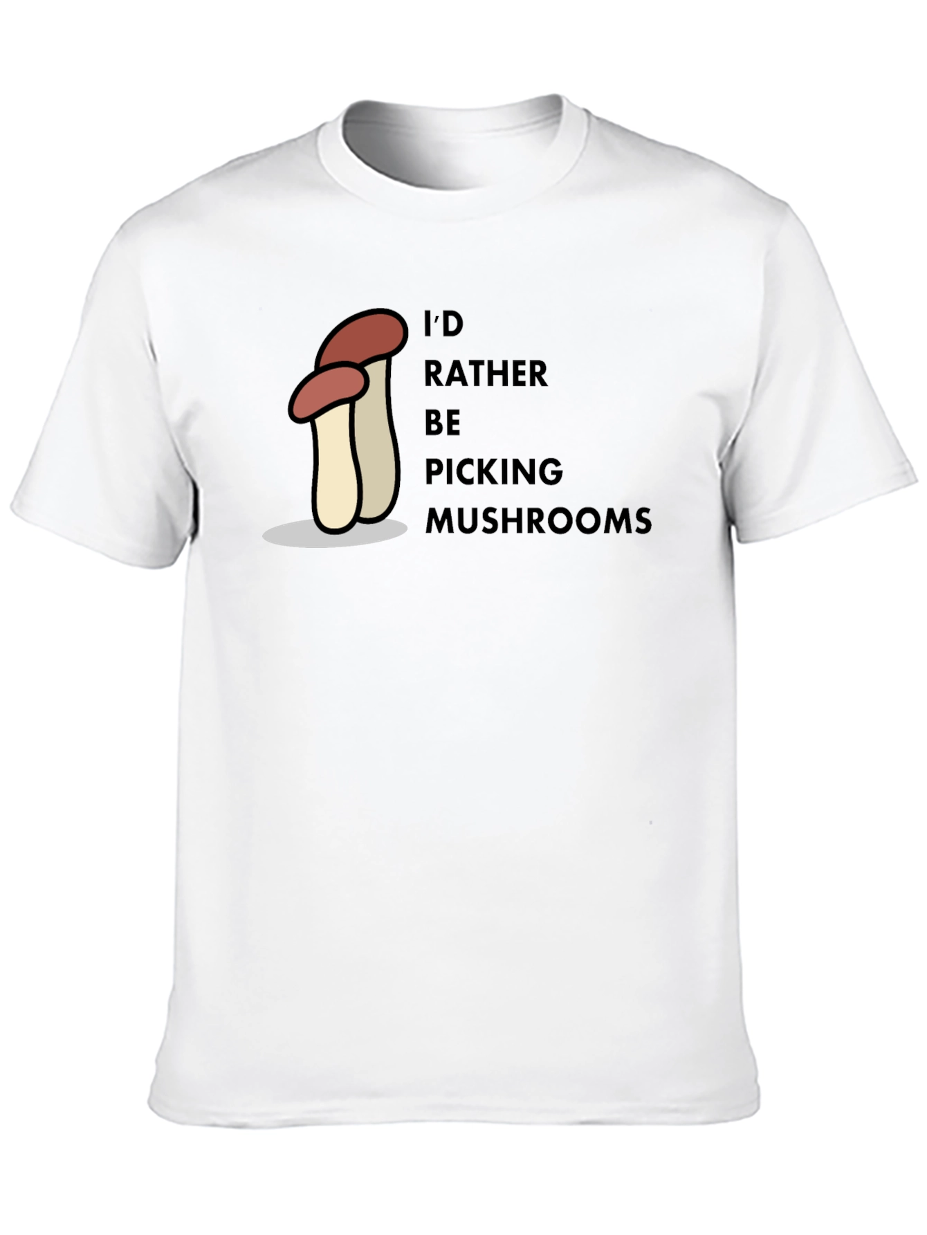 Mushroom Picking T-Shirt - Nature Lover Tee