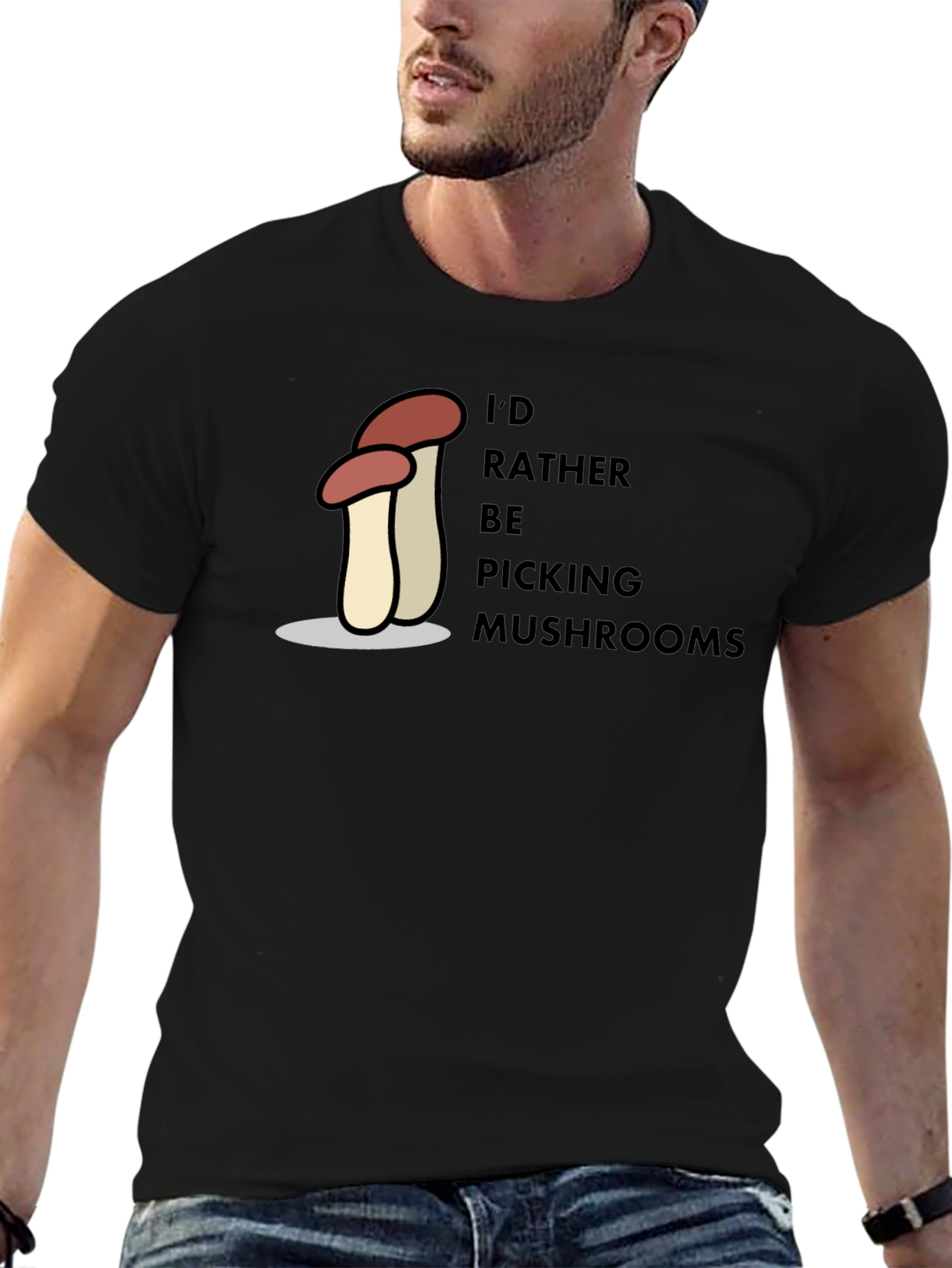 Mushroom Picking T-Shirt - Nature Lover Tee