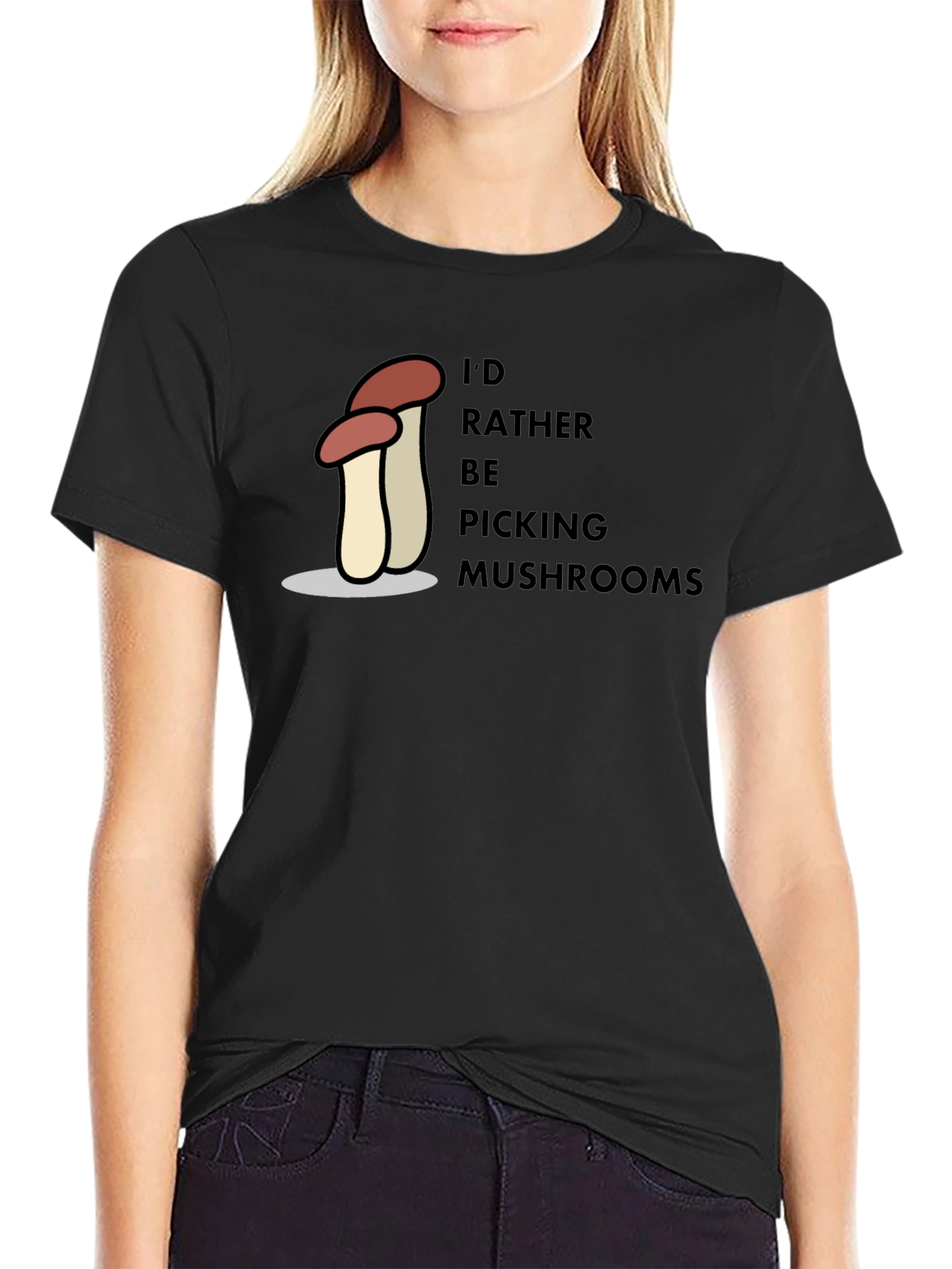 Mushroom Picking T-Shirt - Nature Lover Tee