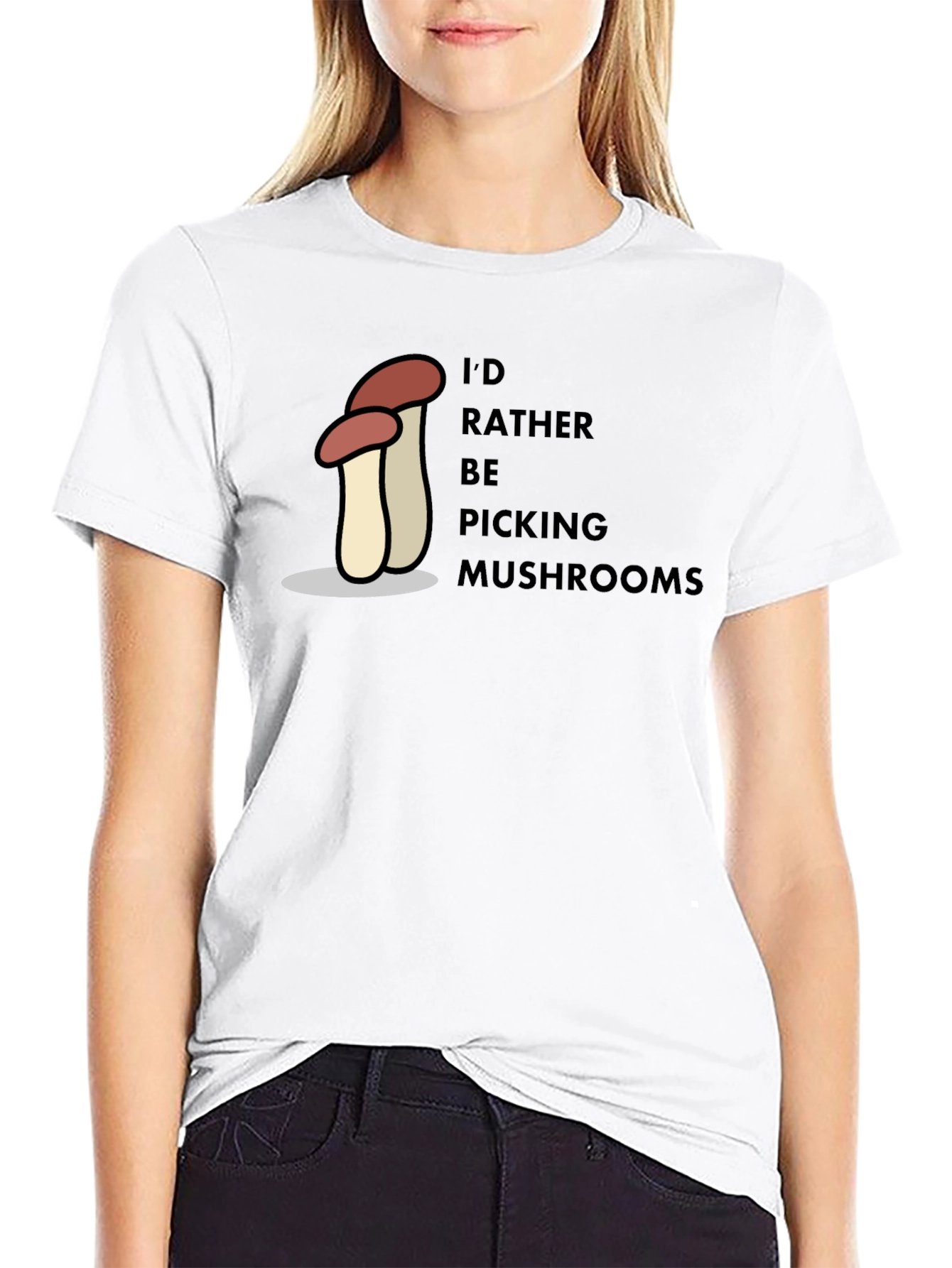 Mushroom Picking T-Shirt - Nature Lover Tee