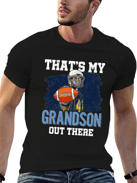 Thats My Grandson Football T-Shirt