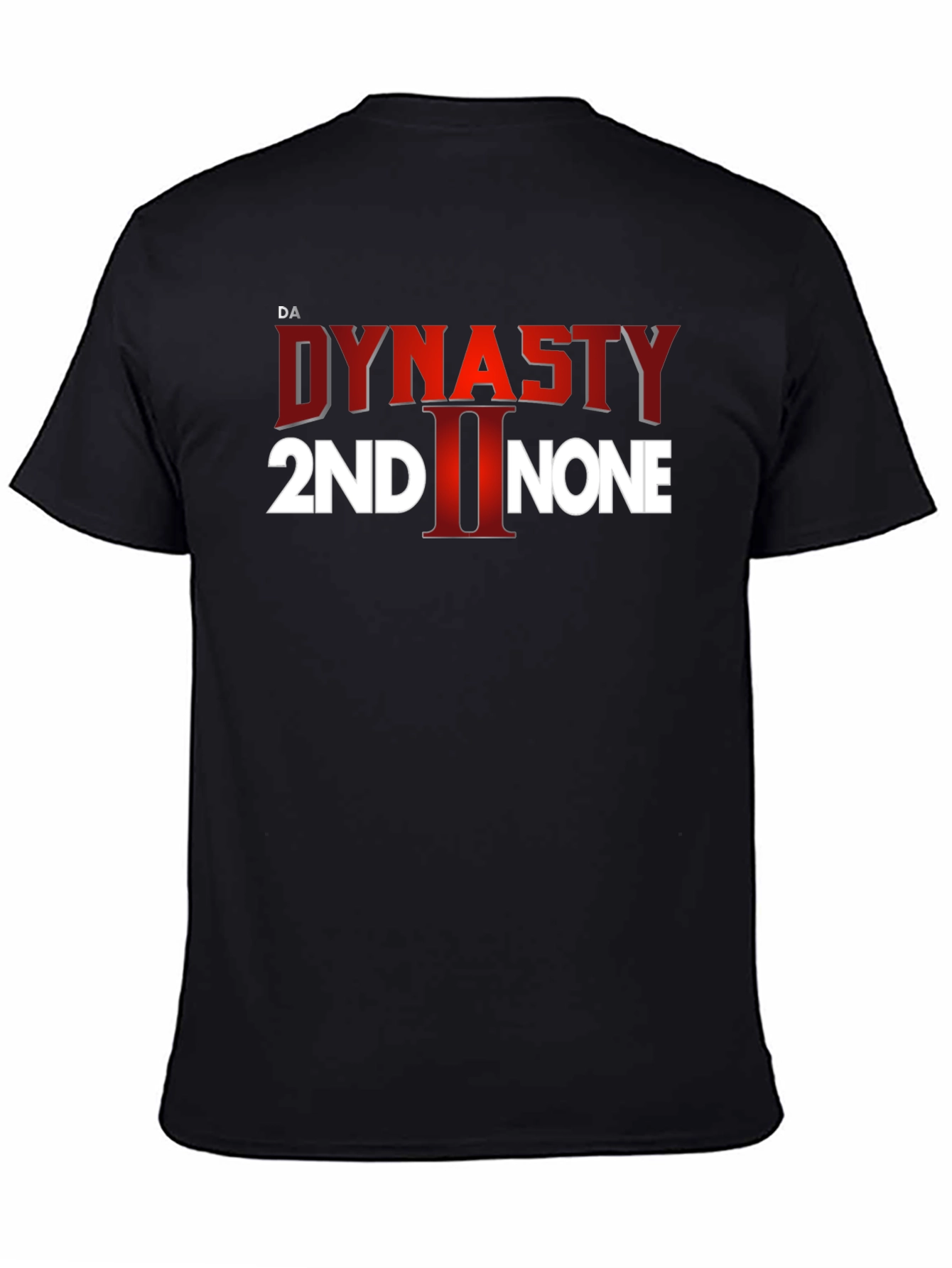 Da Dynasty 2nd II None Black Graphic Tee