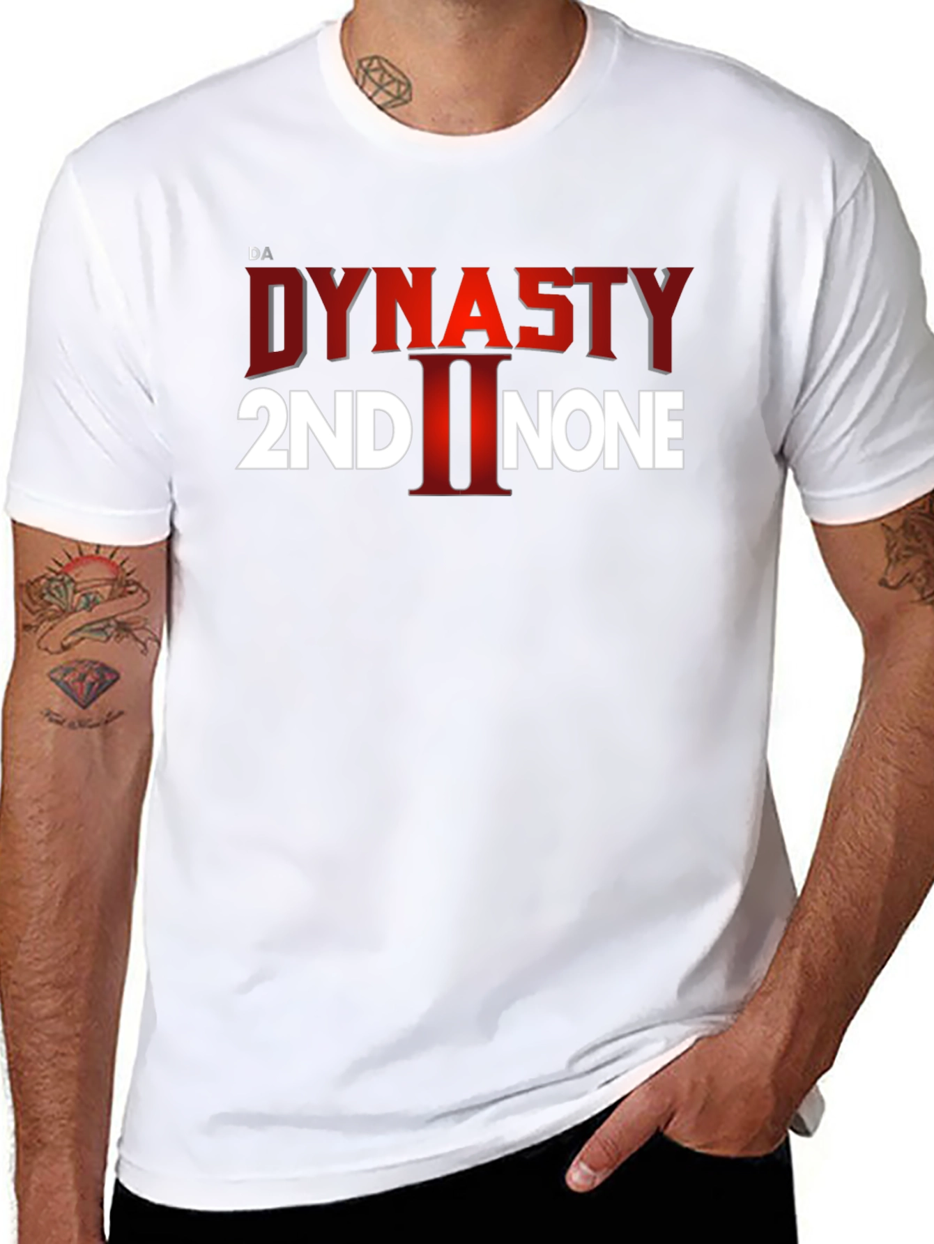Da Dynasty 2nd II None Black Graphic Tee