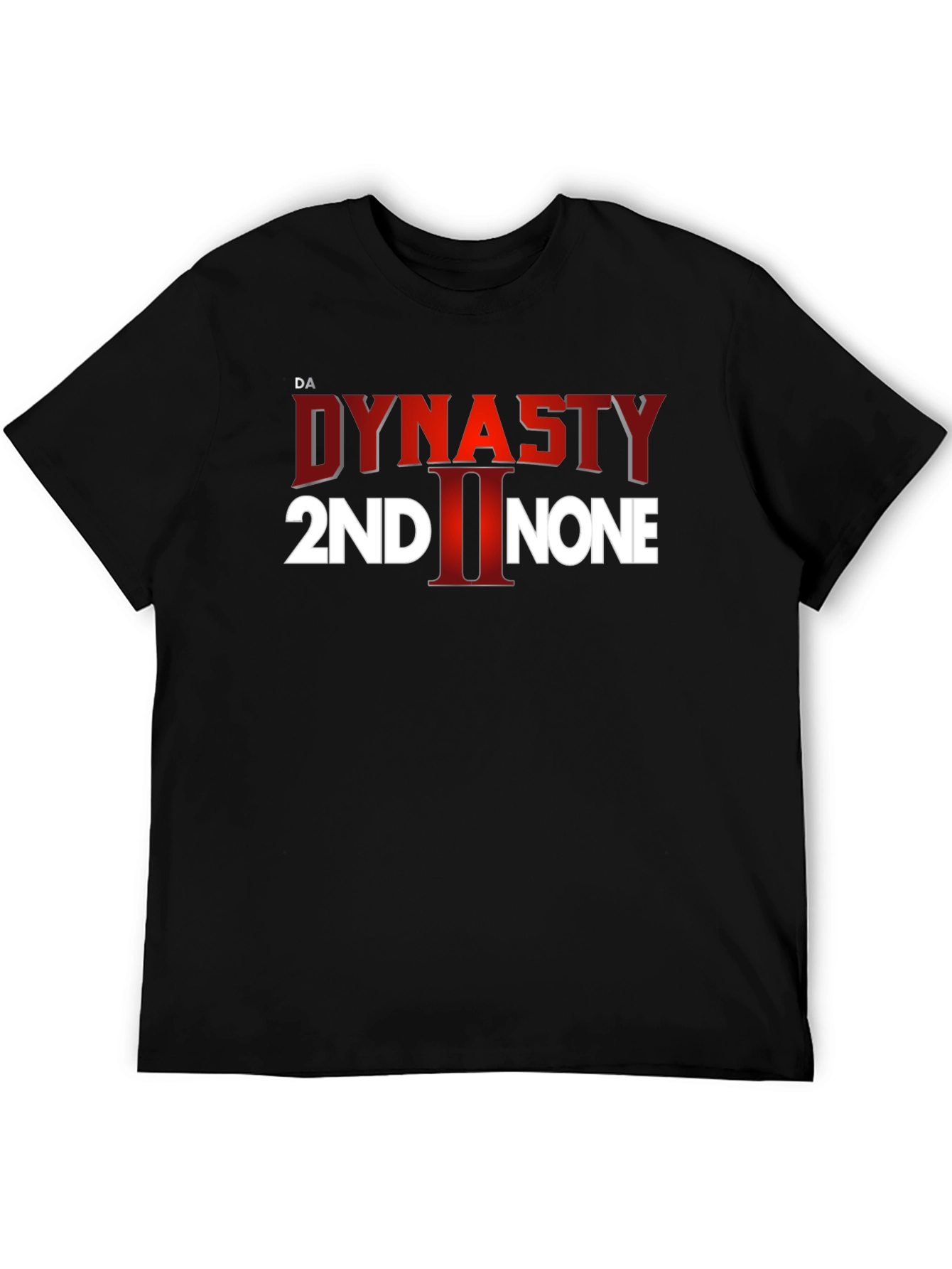 Da Dynasty 2nd II None Black Graphic Tee