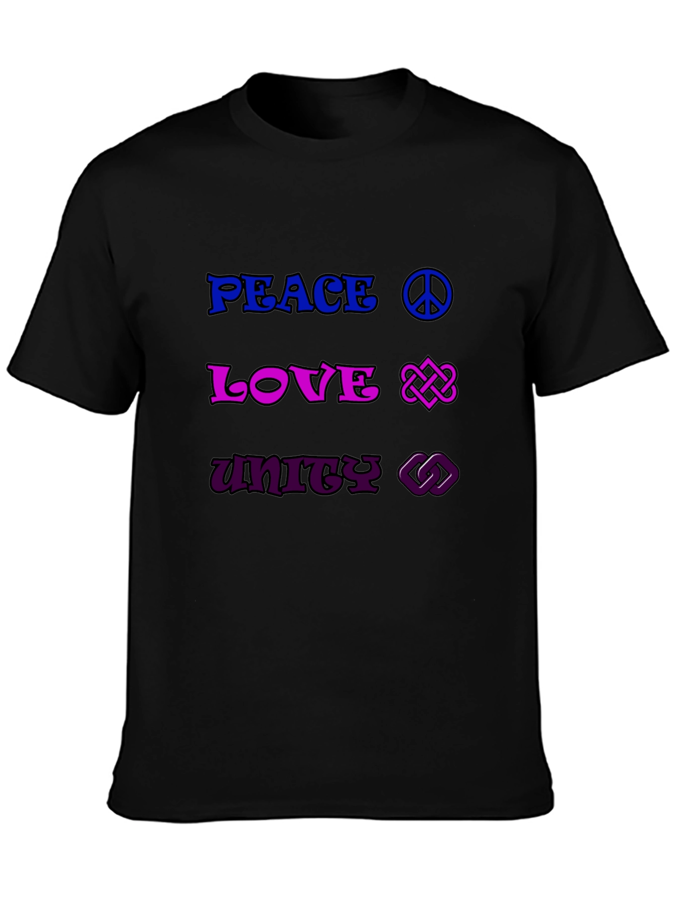 Peace Love Unity Graphic Tee