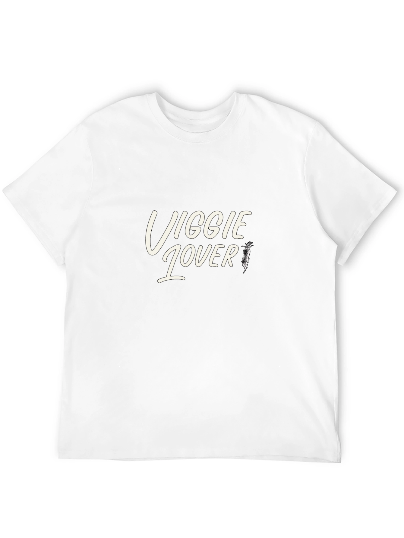Veggie Lover Graphic Tee - Unisex Black T-Shirt