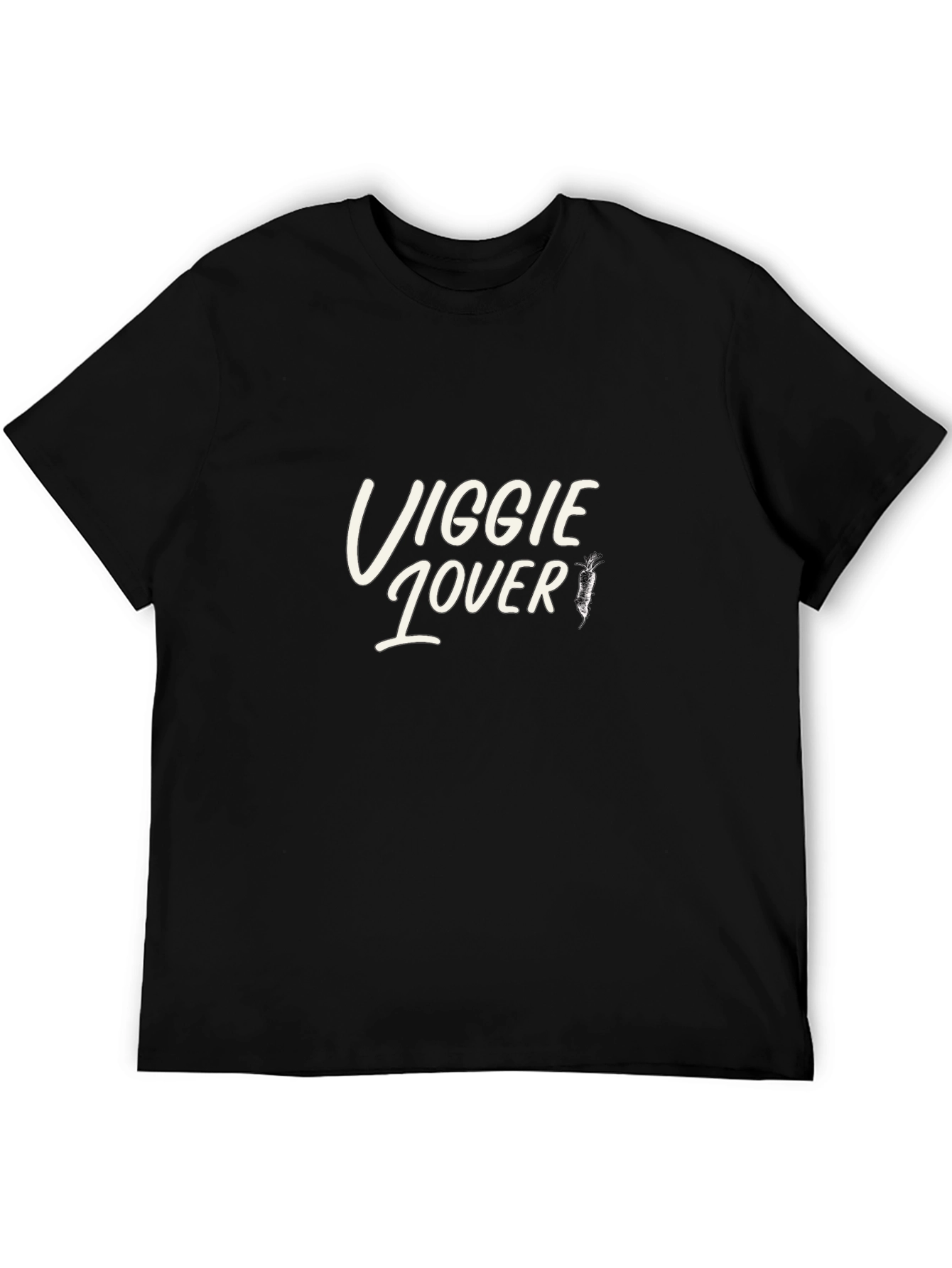 Veggie Lover Graphic Tee - Unisex Black T-Shirt