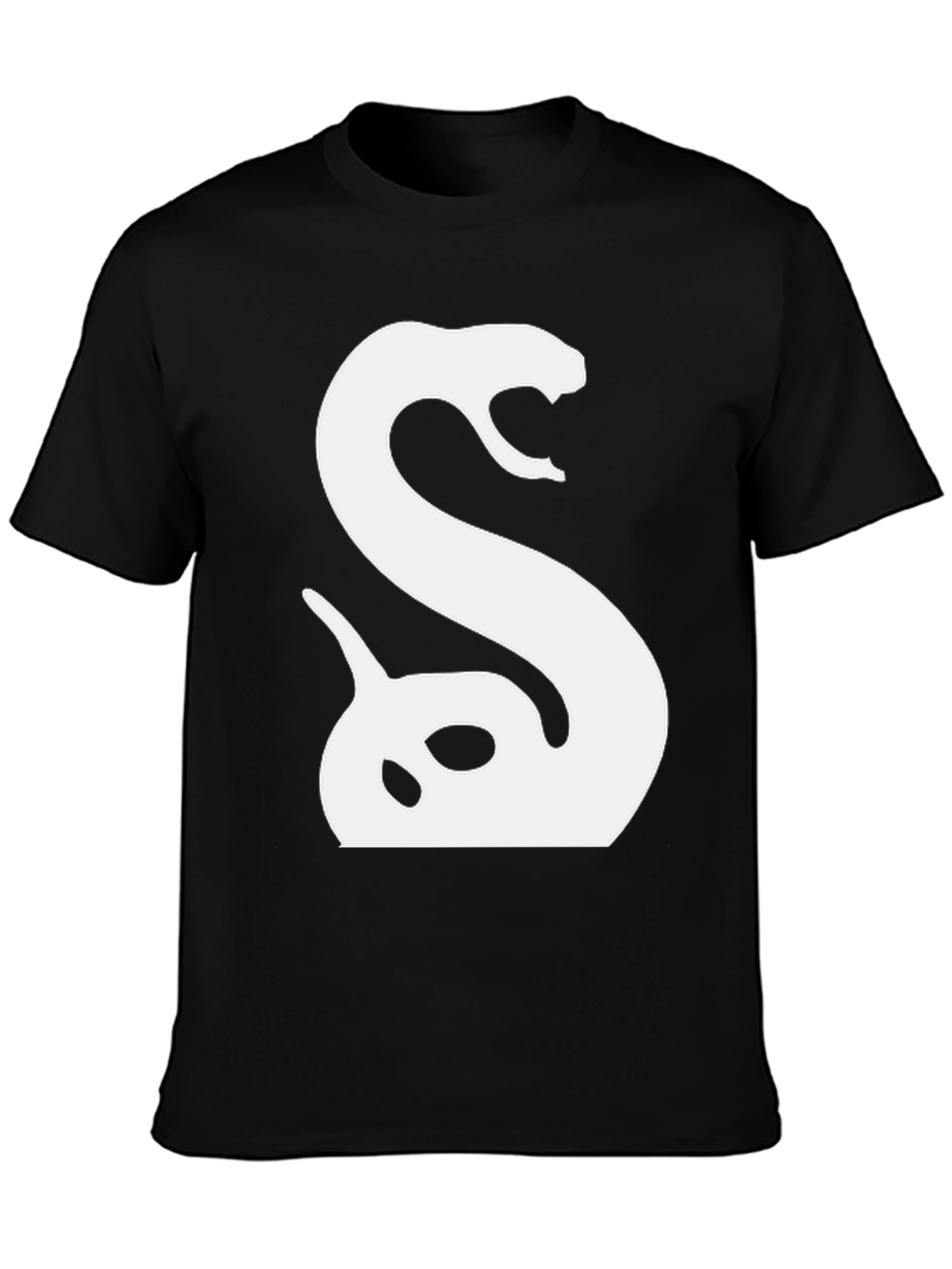 Black Snake Logo Tee - Mens Graphic T-Shirt