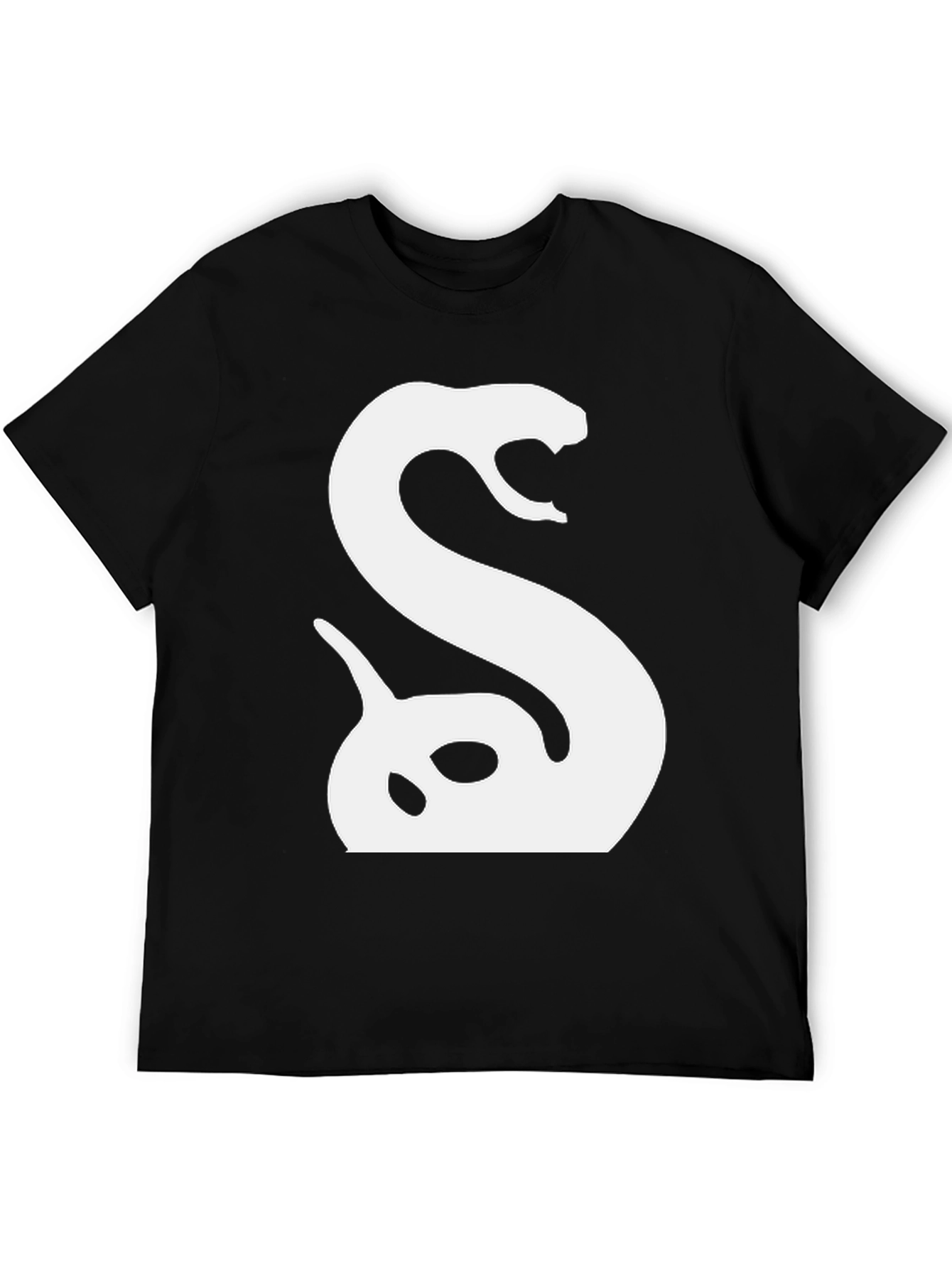 Black Snake Logo Tee - Mens Graphic T-Shirt