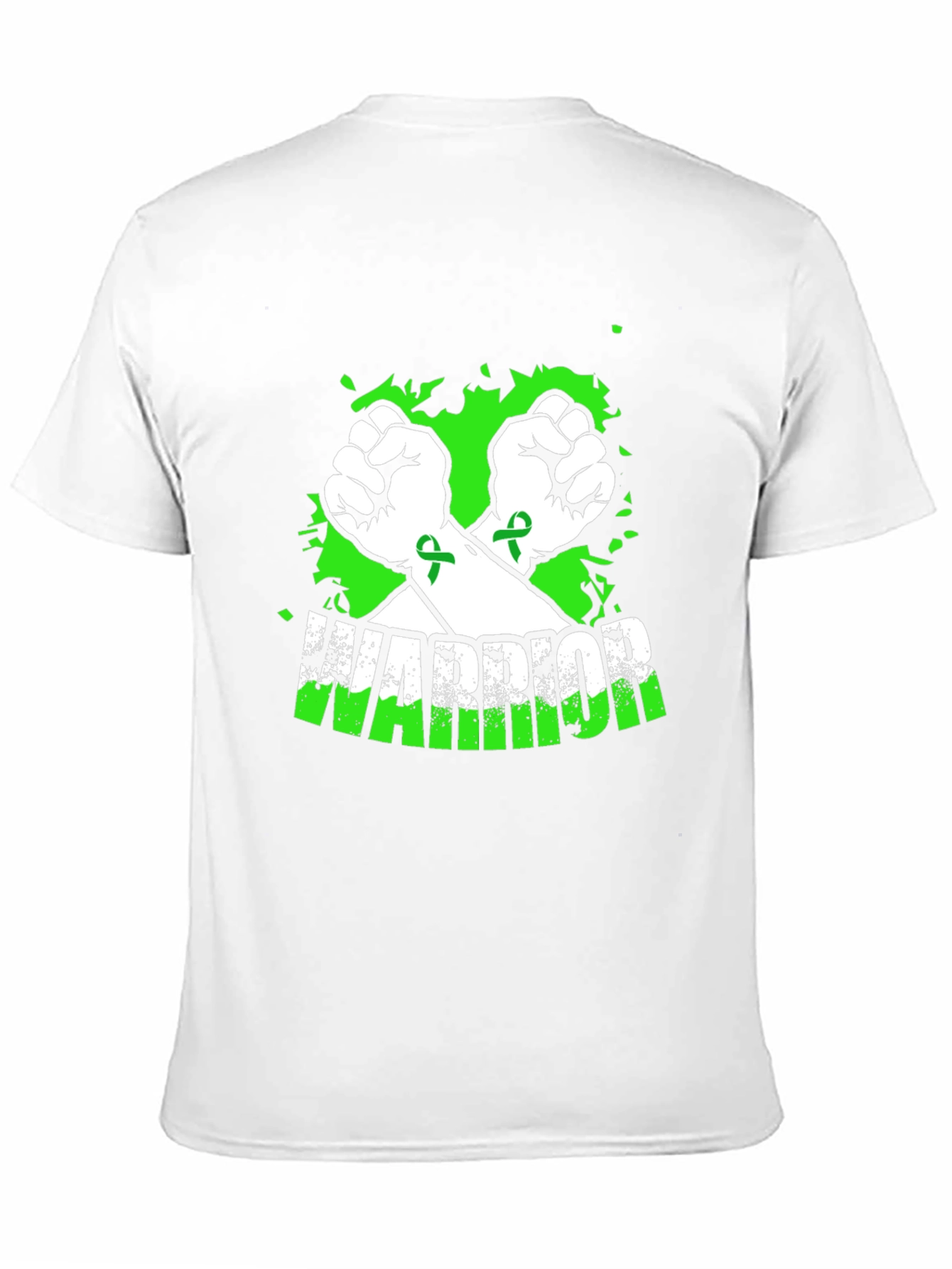 Warrior Awareness Ribbon Graphic T-Shirt