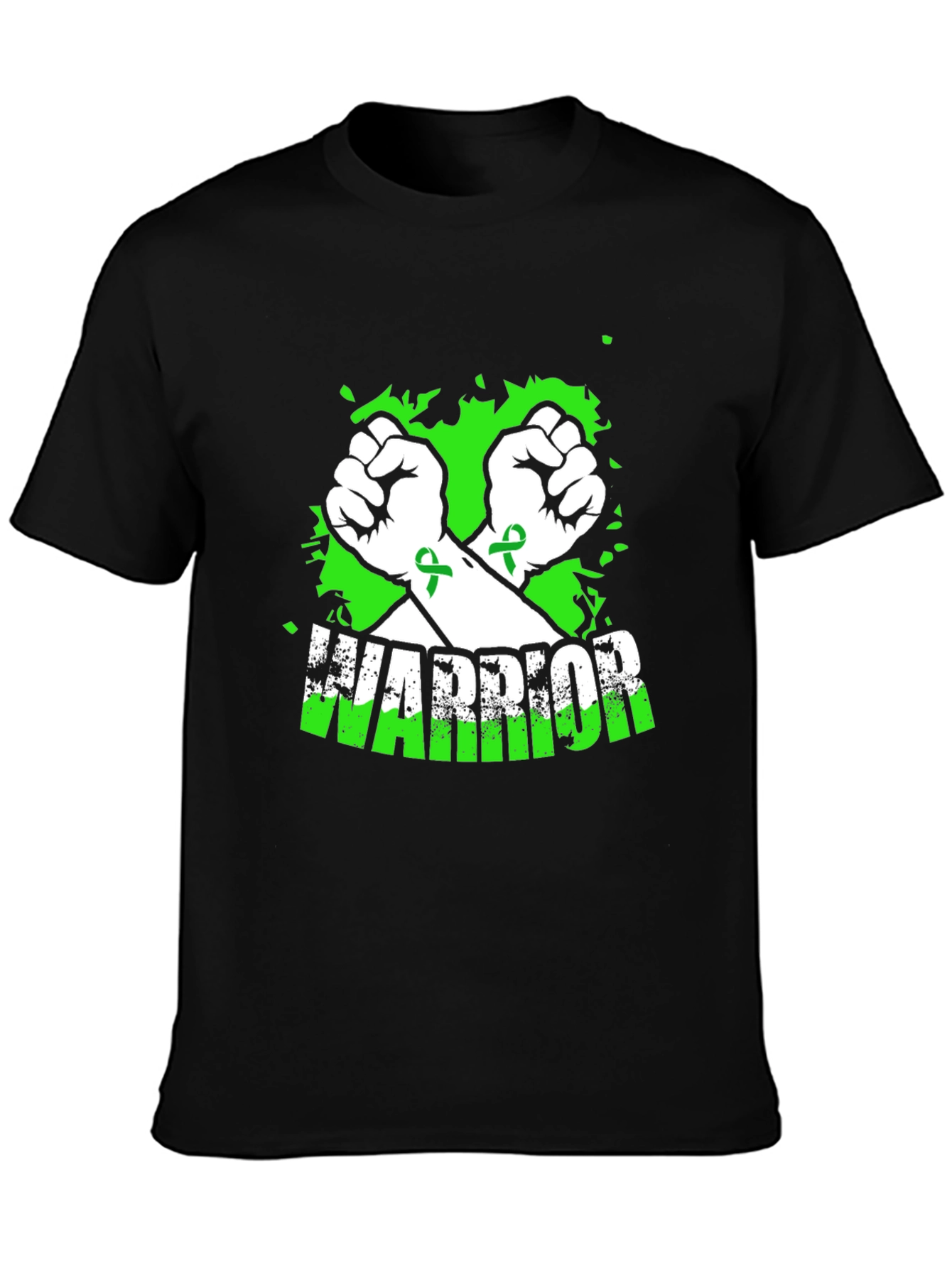 Warrior Awareness Ribbon Graphic T-Shirt