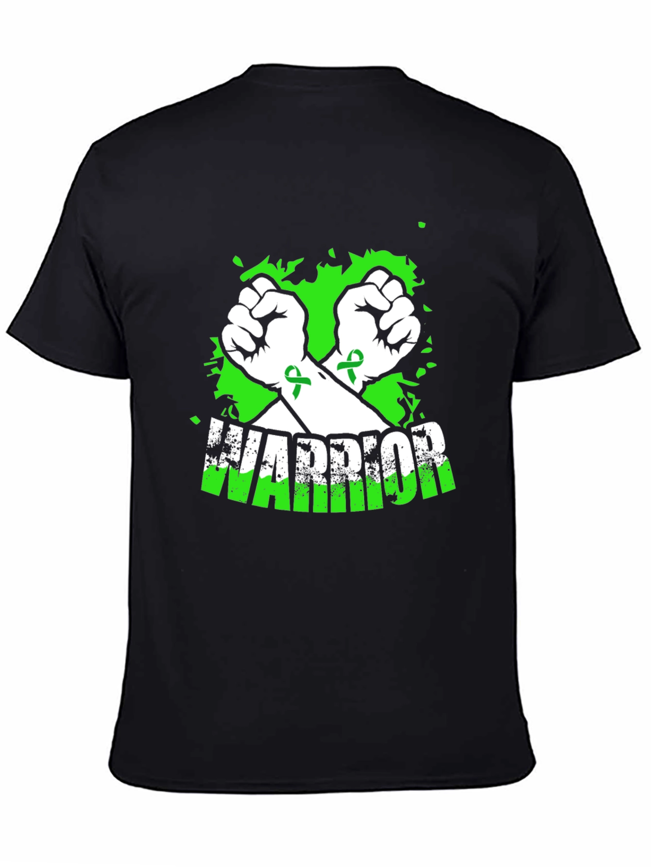 Warrior Awareness Ribbon Graphic T-Shirt