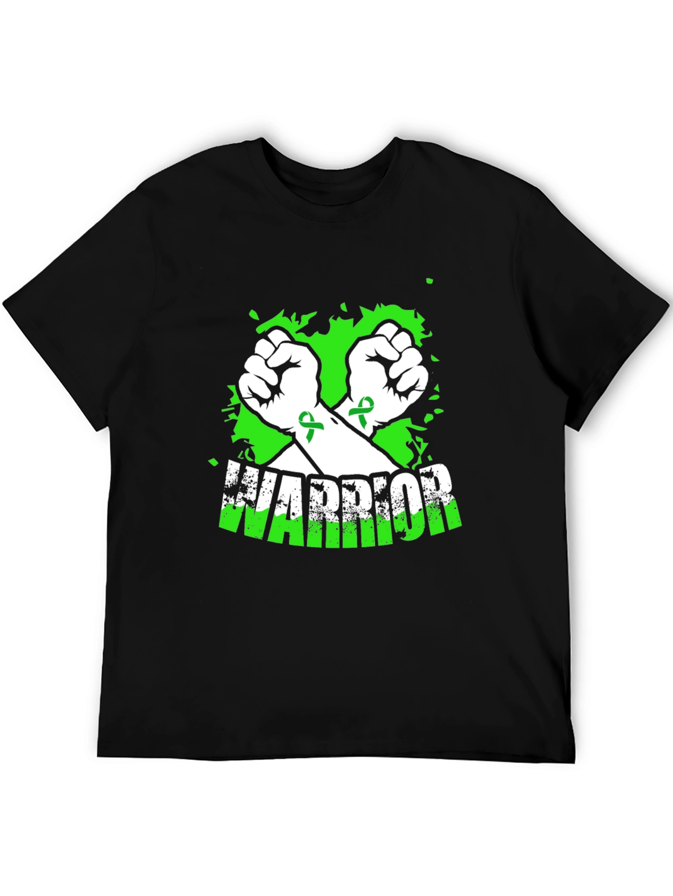Warrior Awareness Ribbon Graphic T-Shirt
