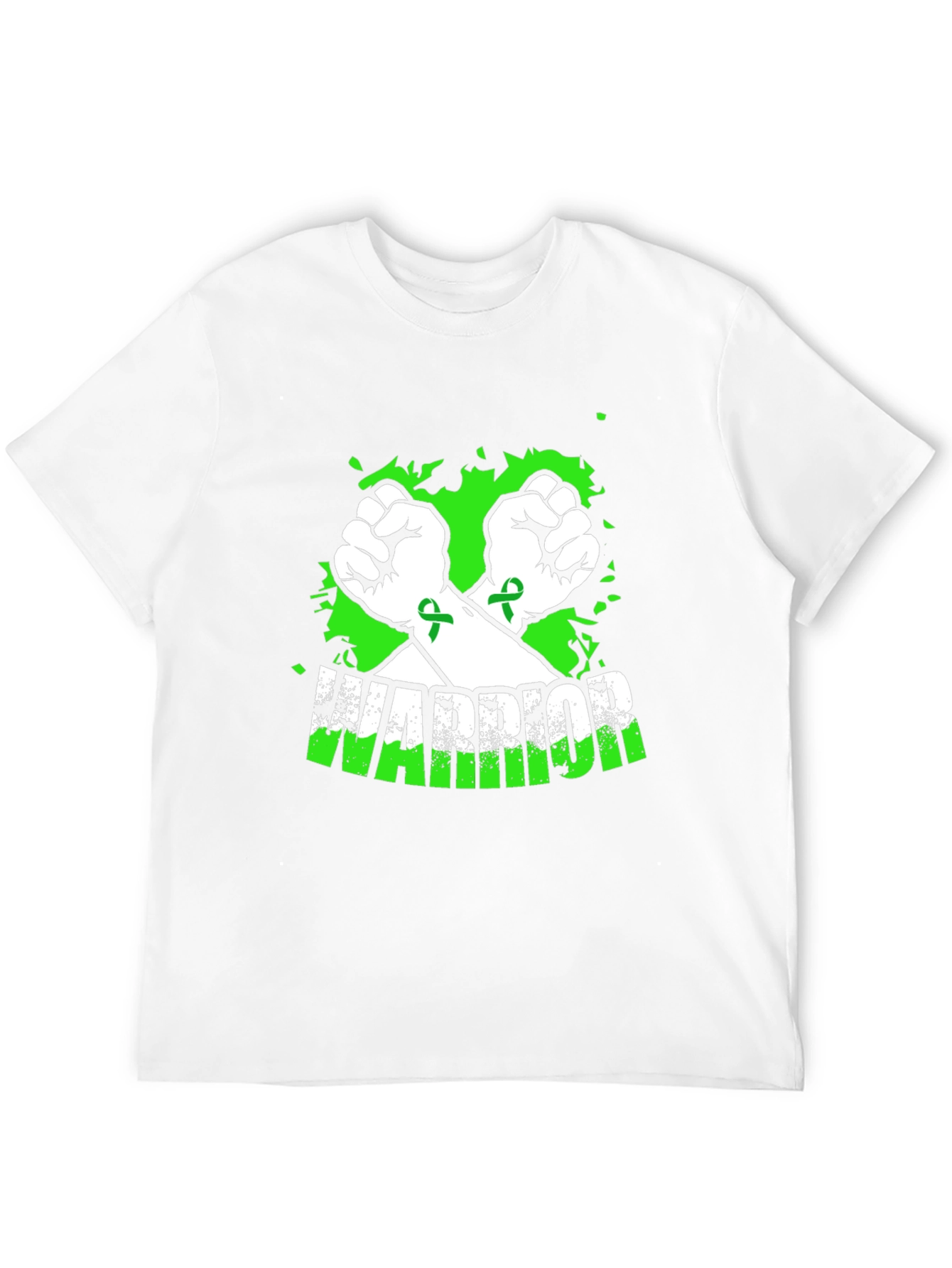 Warrior Awareness Ribbon Graphic T-Shirt