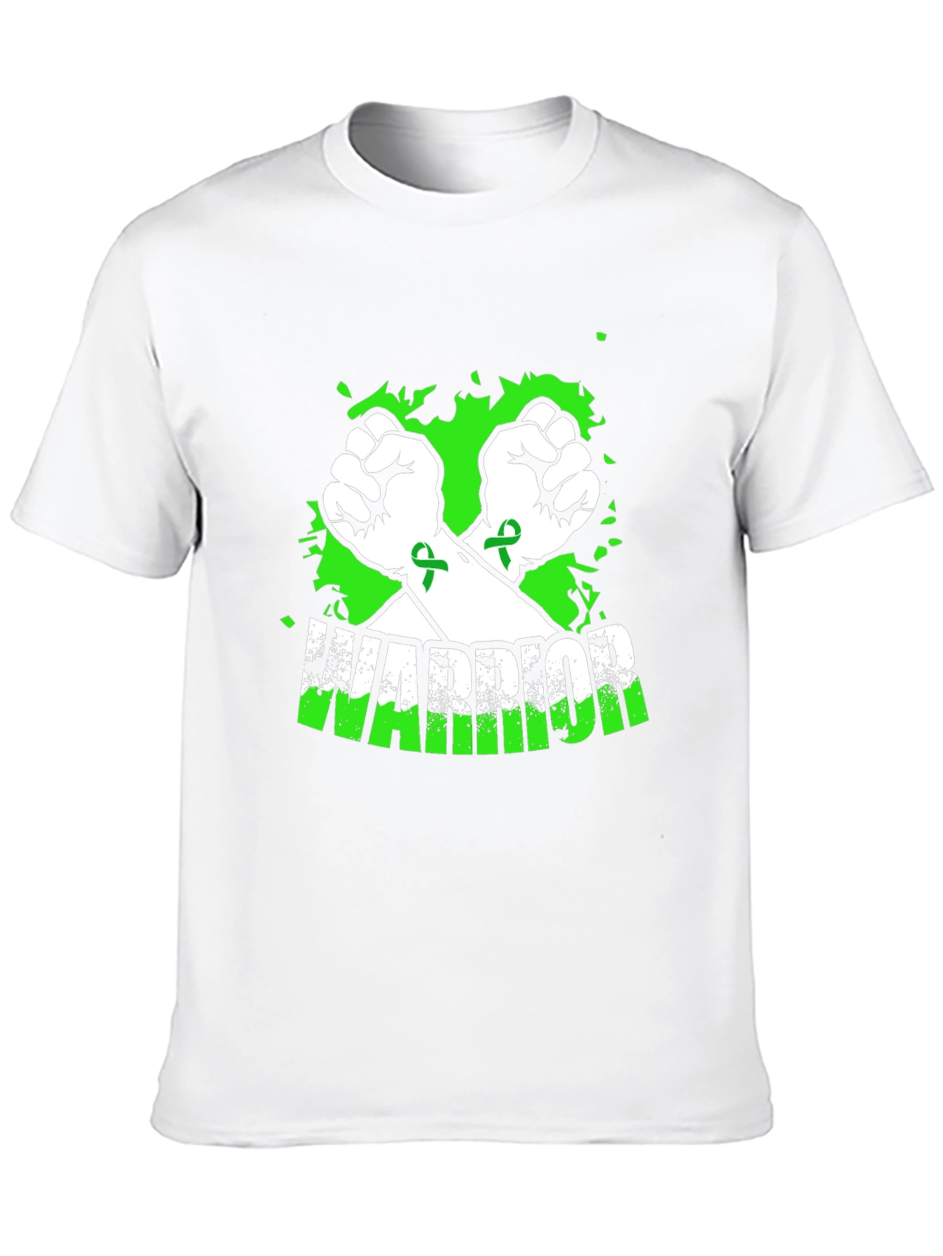 Warrior Awareness Ribbon Graphic T-Shirt