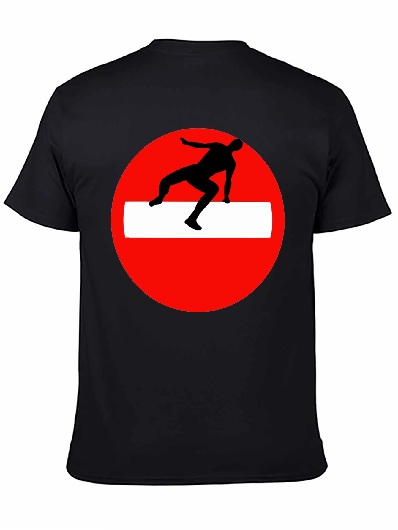 Parkour Obstacle Black Tee