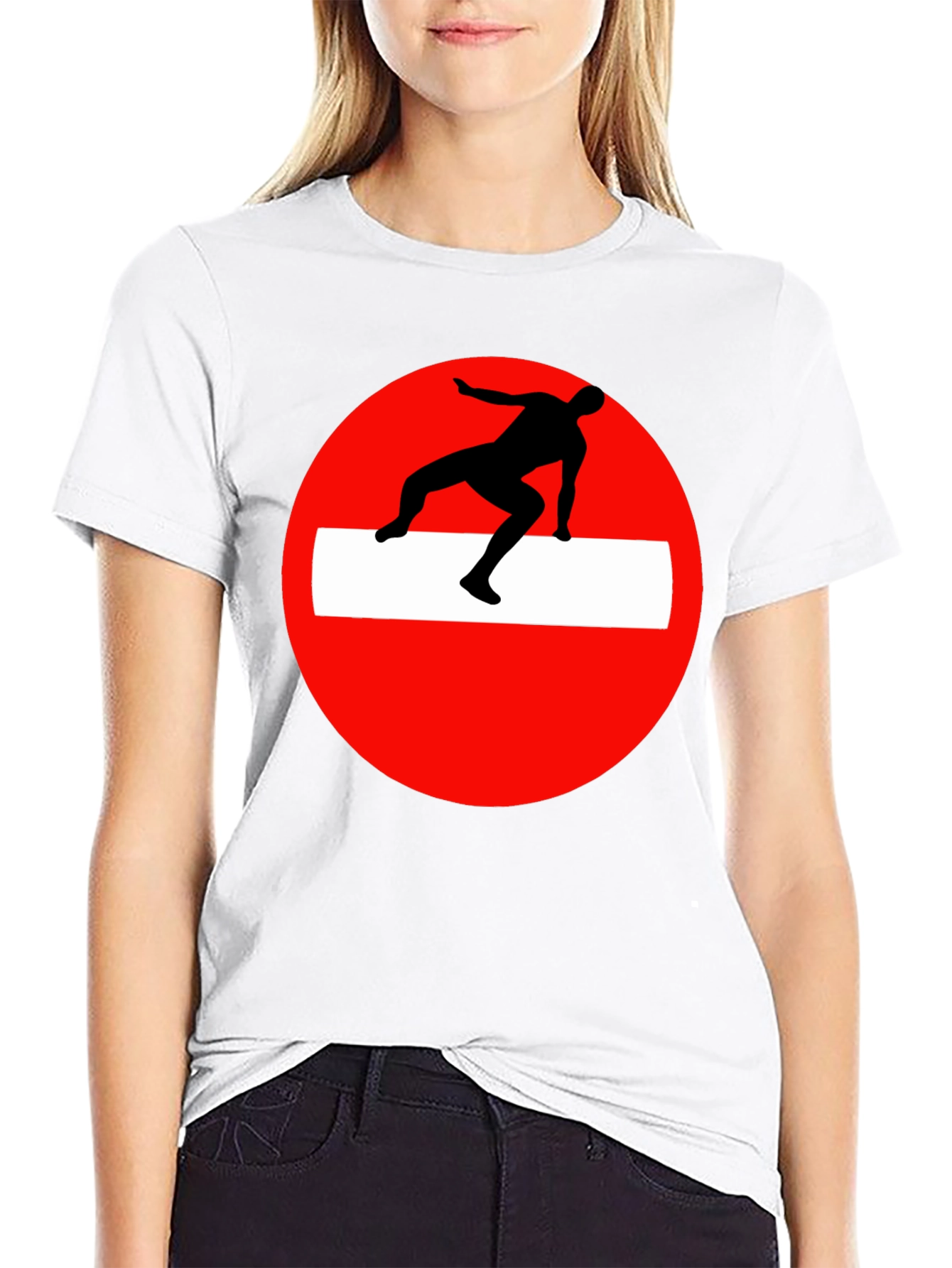 Parkour Obstacle Black Tee