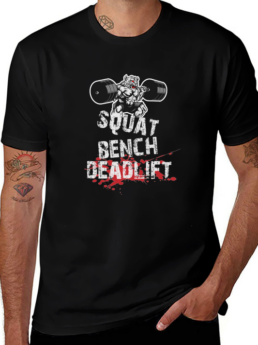 Squat Bench Deadlift Graphic Tee