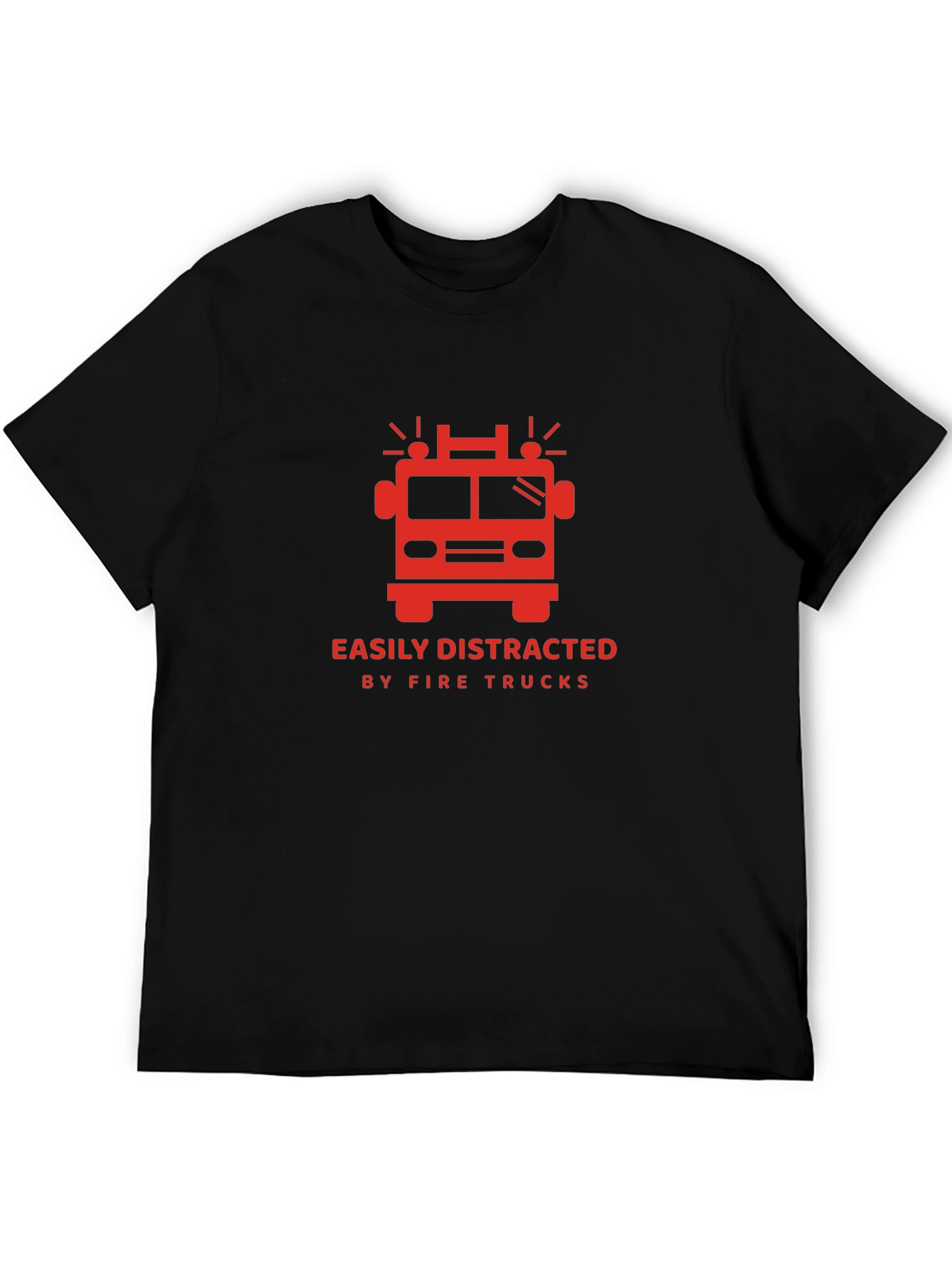 Fire Truck Distraction T-Shirt