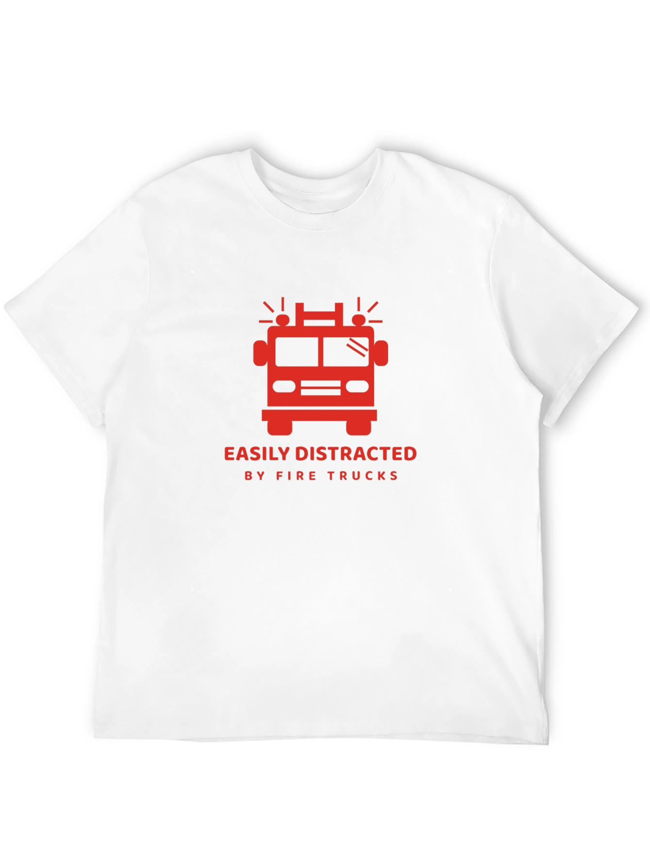 Fire Truck Distraction T-Shirt